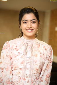 Rashmika Mandanna at Bheeshma Success Meet