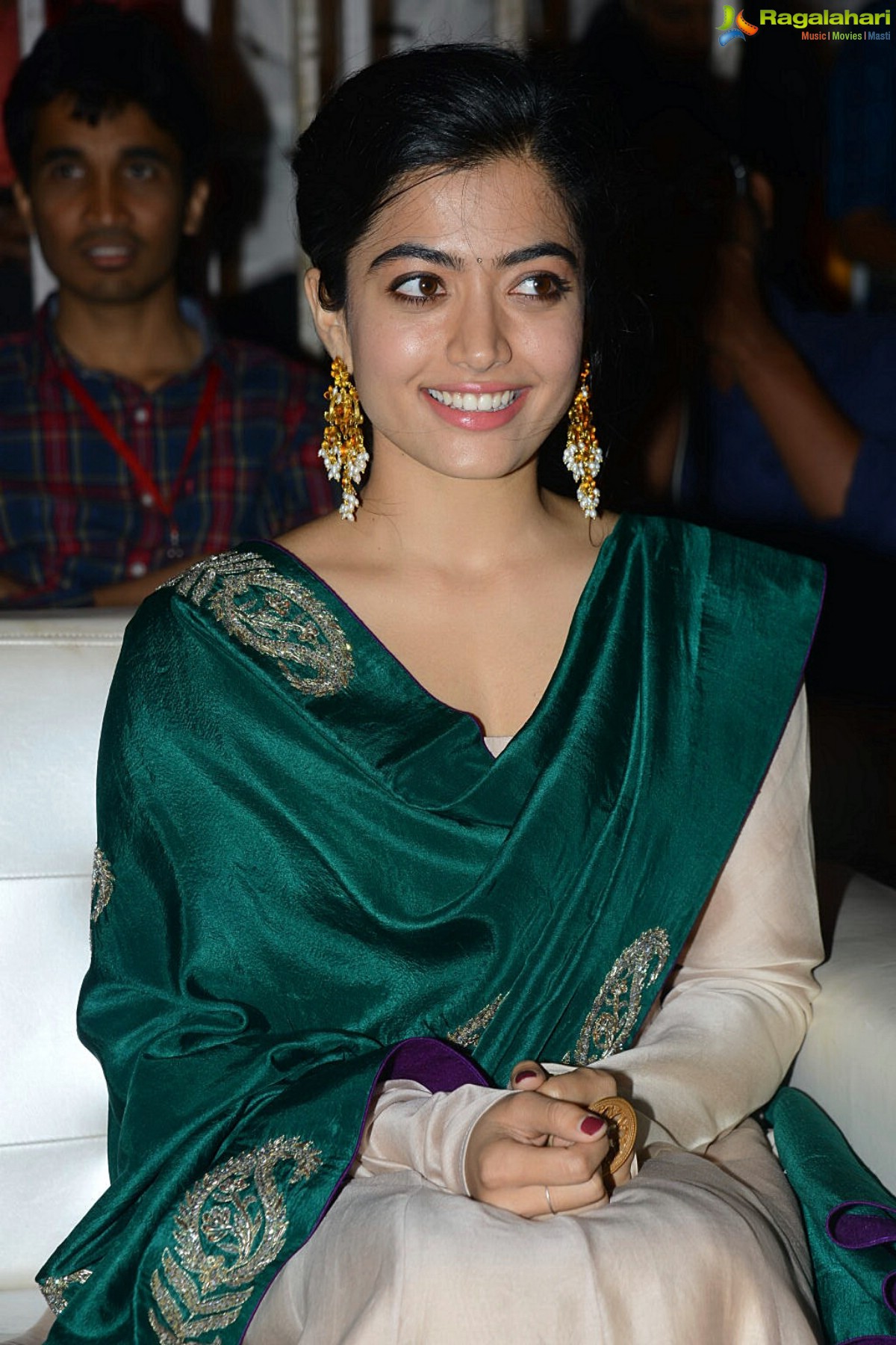 Rashmika Mandanna at Bheeshma Movie Thanks Meet