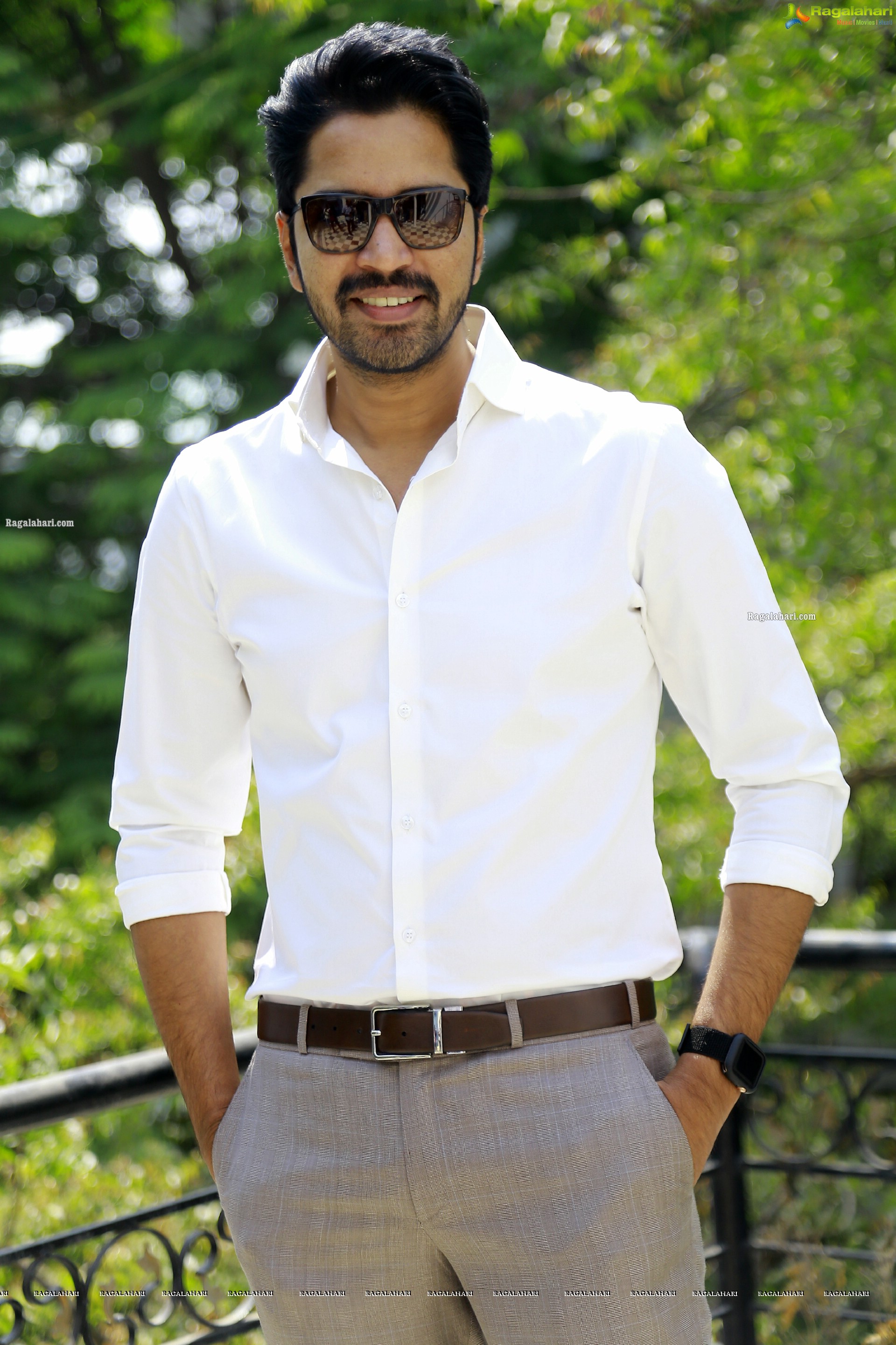 Allari Naresh at Naandi Movie Interview, HD Photo Gallery