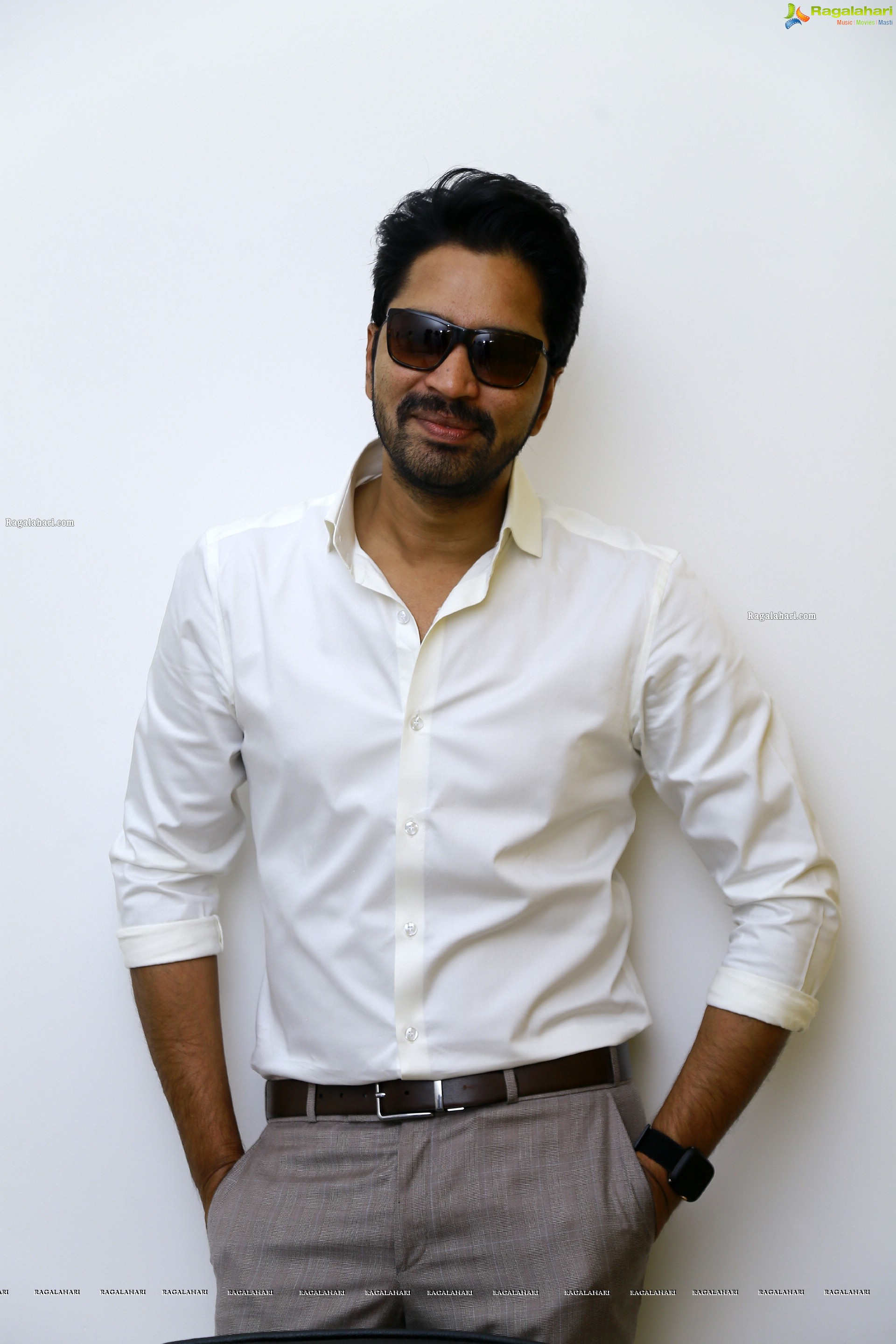 Allari Naresh at Naandi Movie Interview, HD Photo Gallery