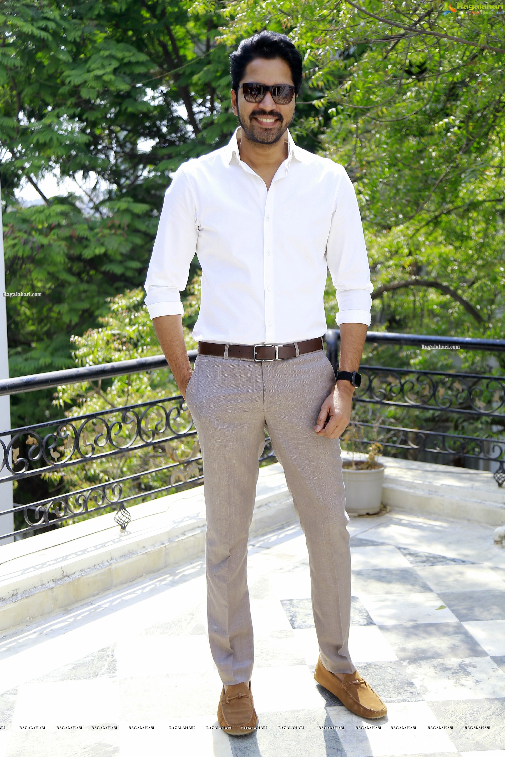 Allari Naresh at Naandi Movie Interview, HD Photo Gallery