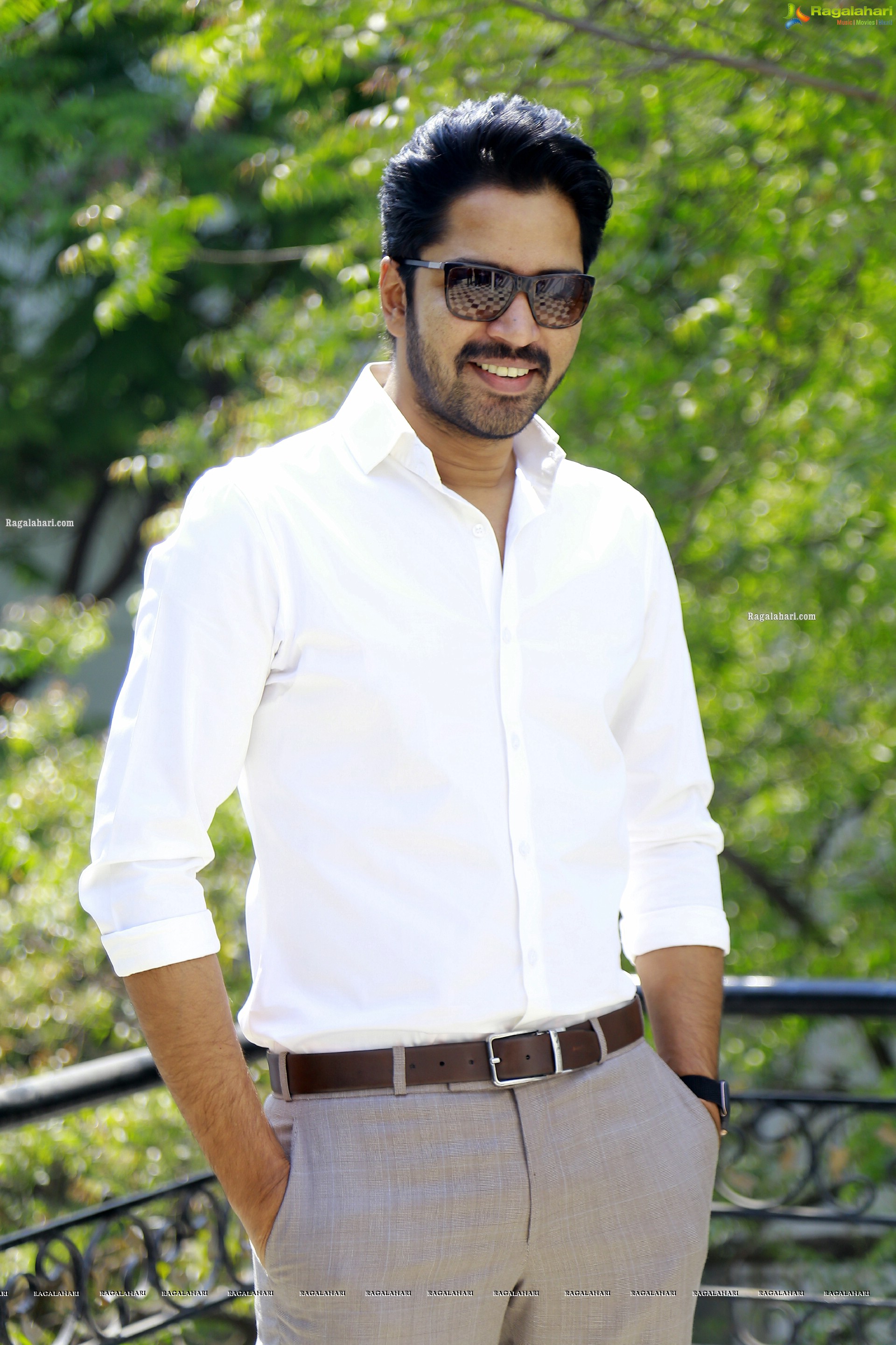 Allari Naresh at Naandi Movie Interview, HD Photo Gallery