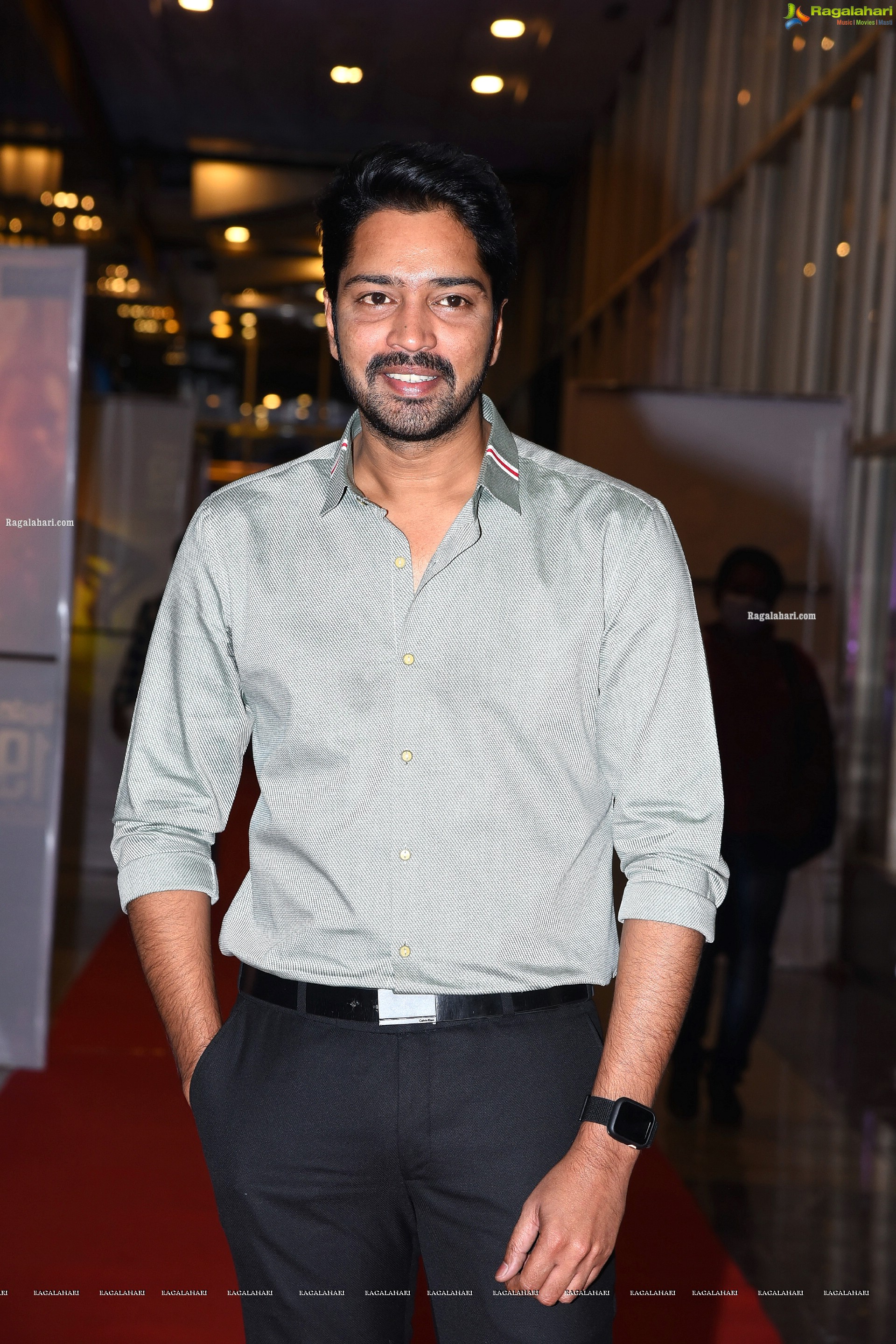 Allari Naresh at Naandi Movie Pre-Release Event, HD Photo Gallery