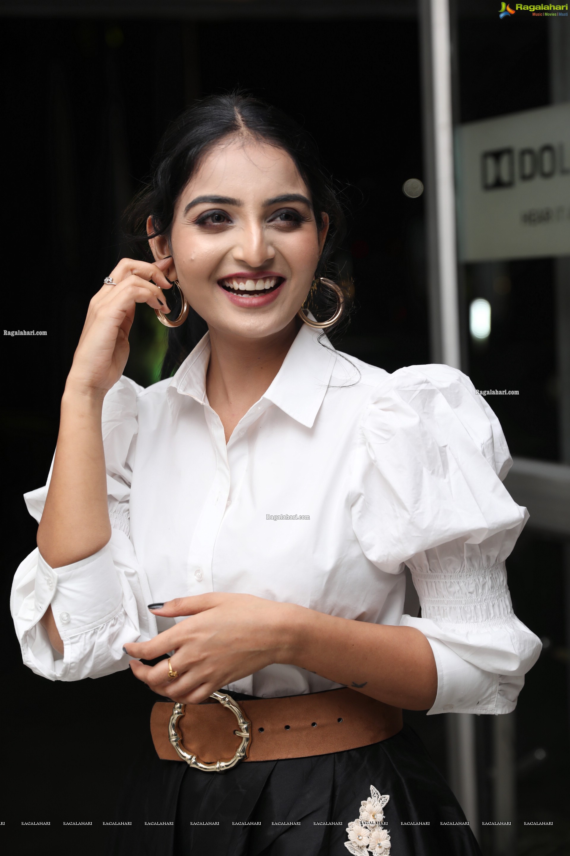 Ananya Nagalla at Playback Movie Pre-Release Event, HD Photo Gallery