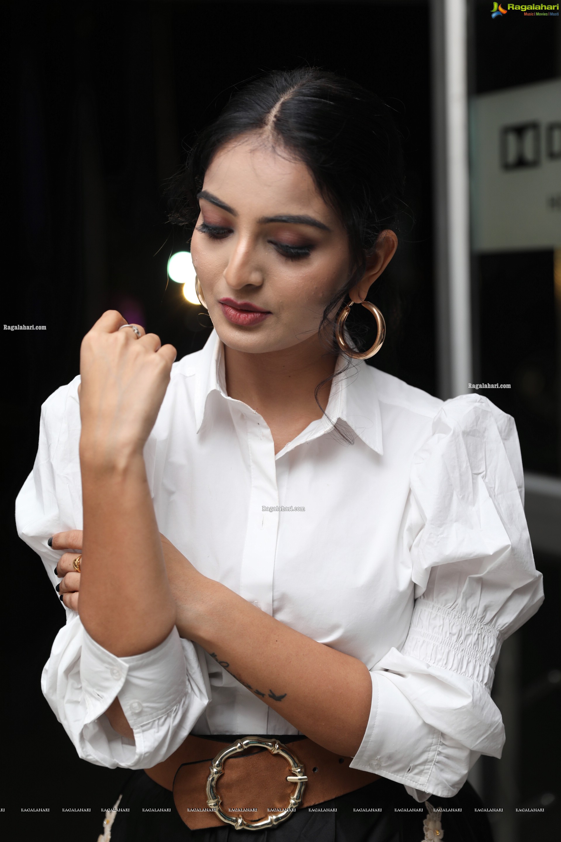 Ananya Nagalla at Playback Movie Pre-Release Event, HD Photo Gallery