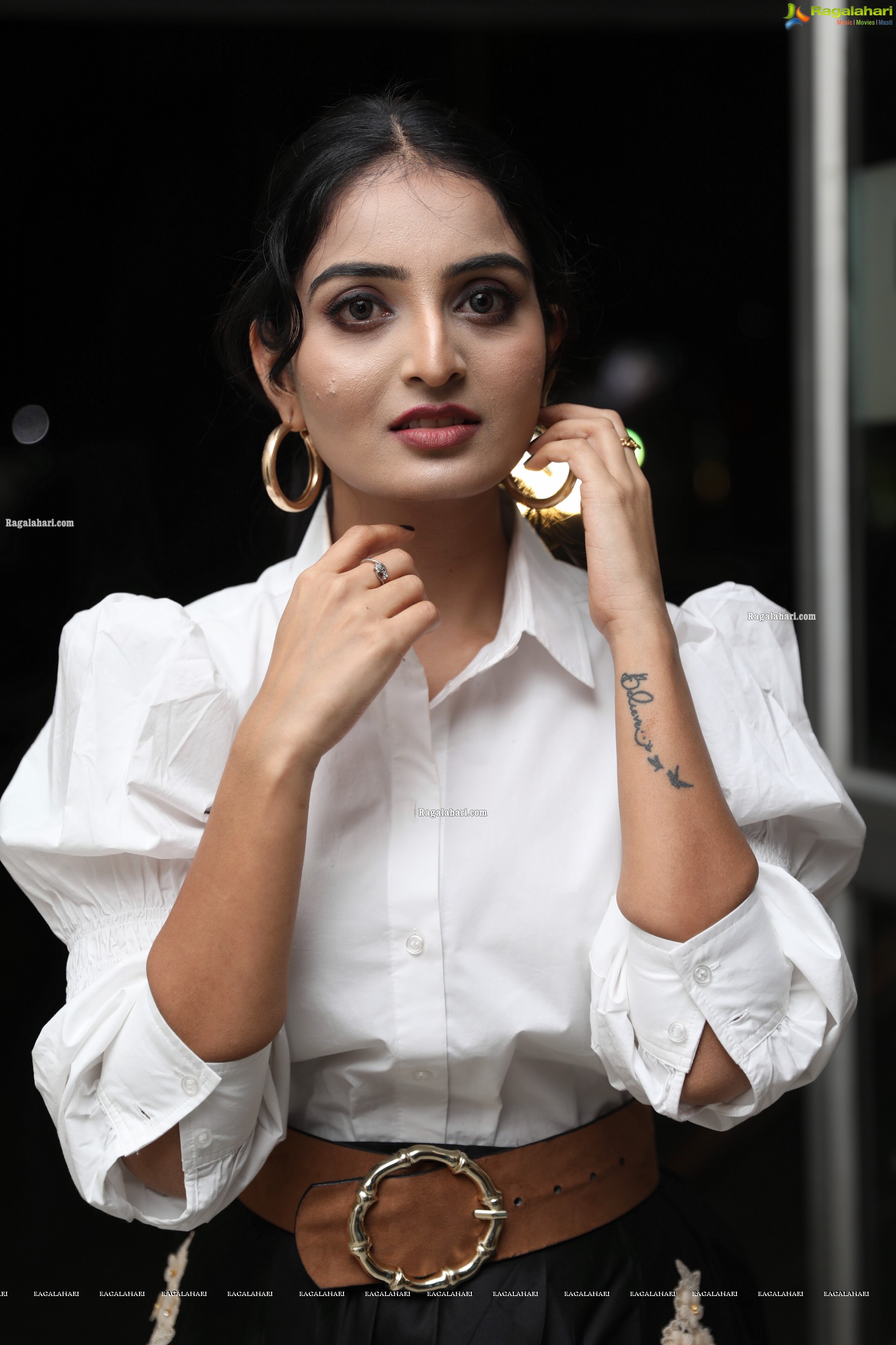 Ananya Nagalla at Playback Movie Pre-Release Event, HD Photo Gallery