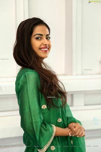 Avika Gor at Krishi Creations New Movie Pooja Ceremony