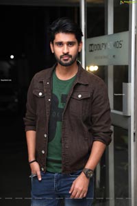 Dinesh Tej at Playback Pre-Release Event