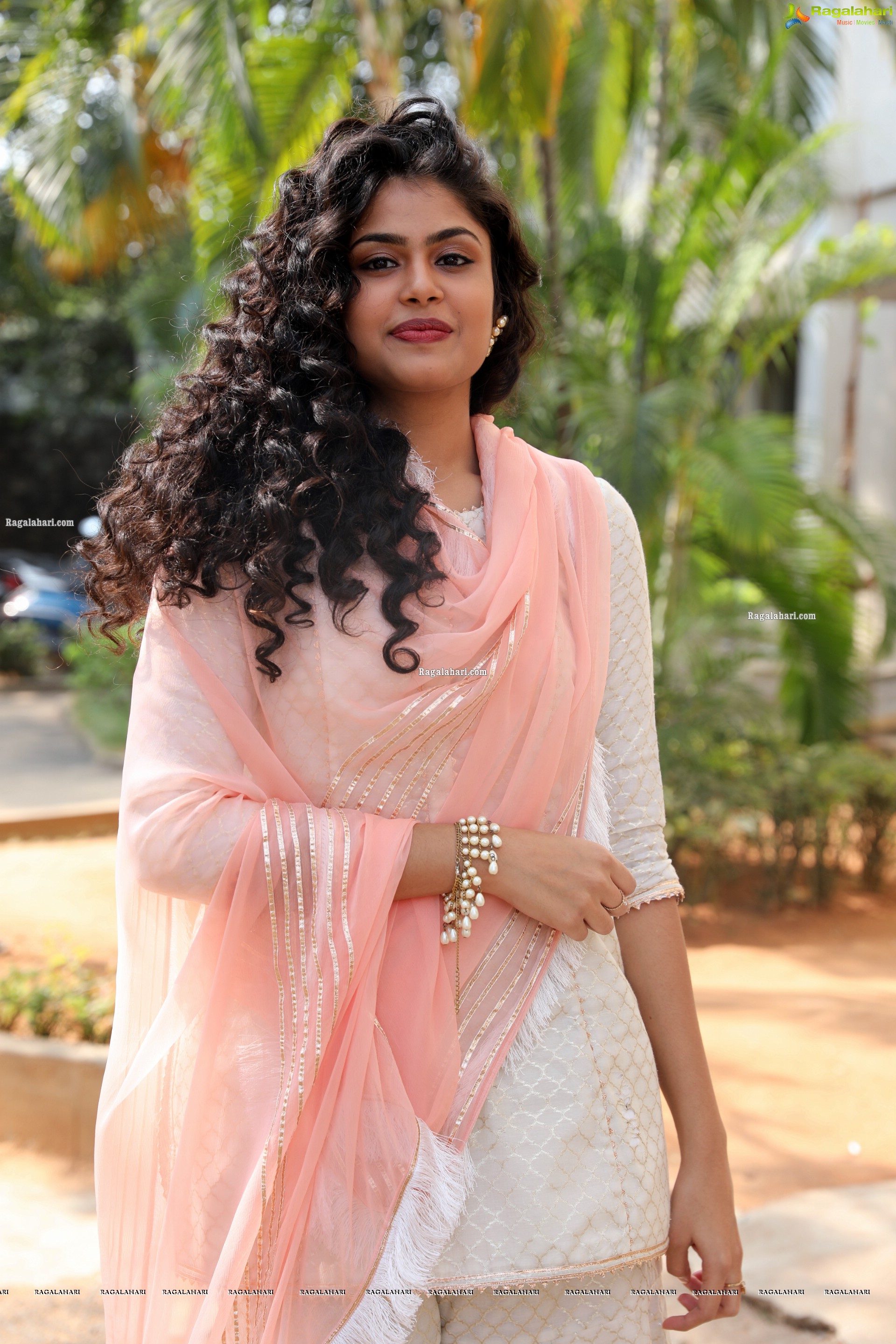 Faria Abdullah at Jathi Ratnalu Movie Press Meet, HD Photo Gallery