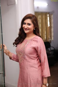 Harshada Patil in Pink Embellished Kurta