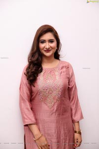 Harshada Patil in Pink Embellished Kurta