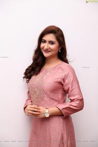 Harshada Patil in Pink Embellished Kurta