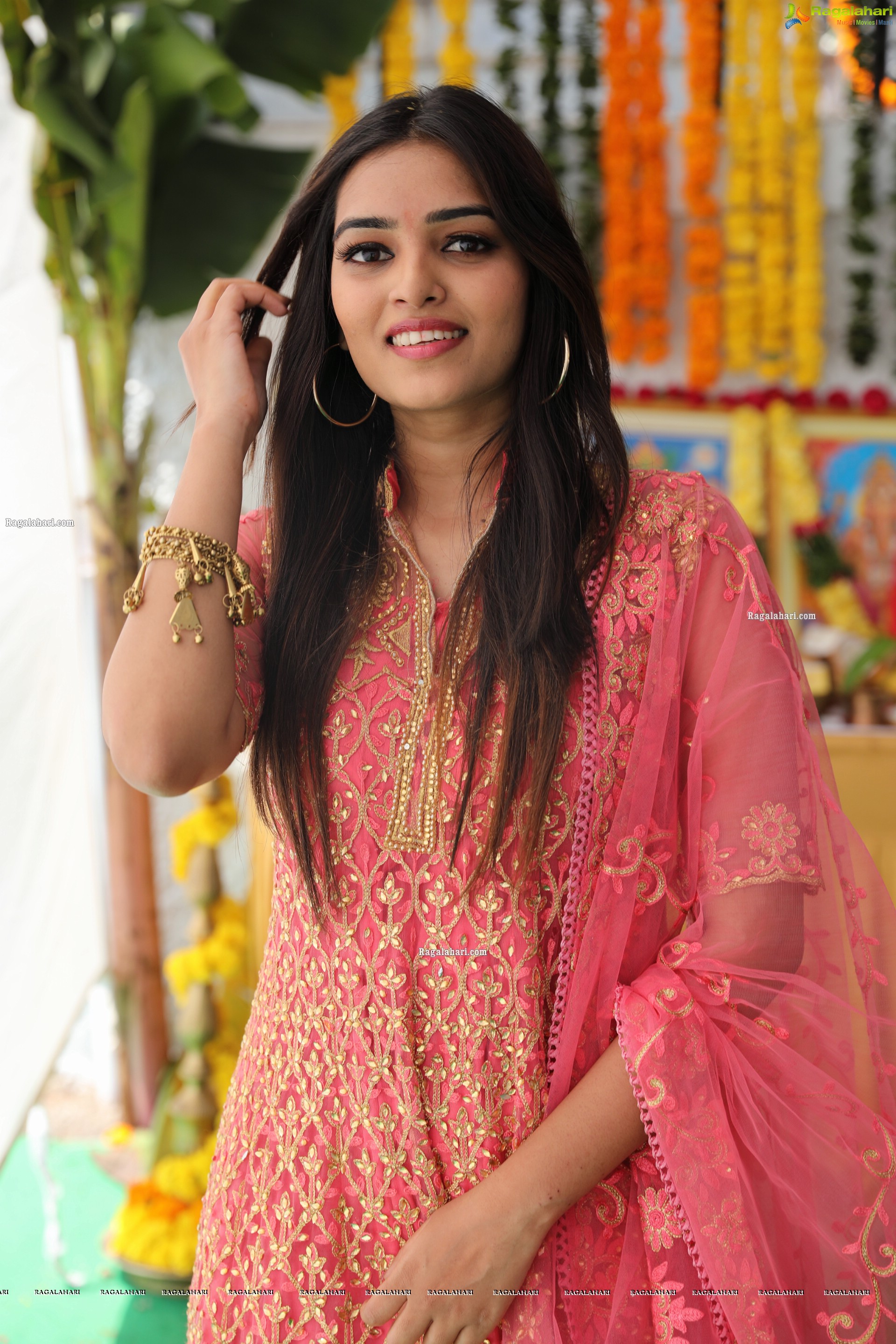 Heena Rai at GTA Movie Pooja Ceremony, HD Photo Gallery