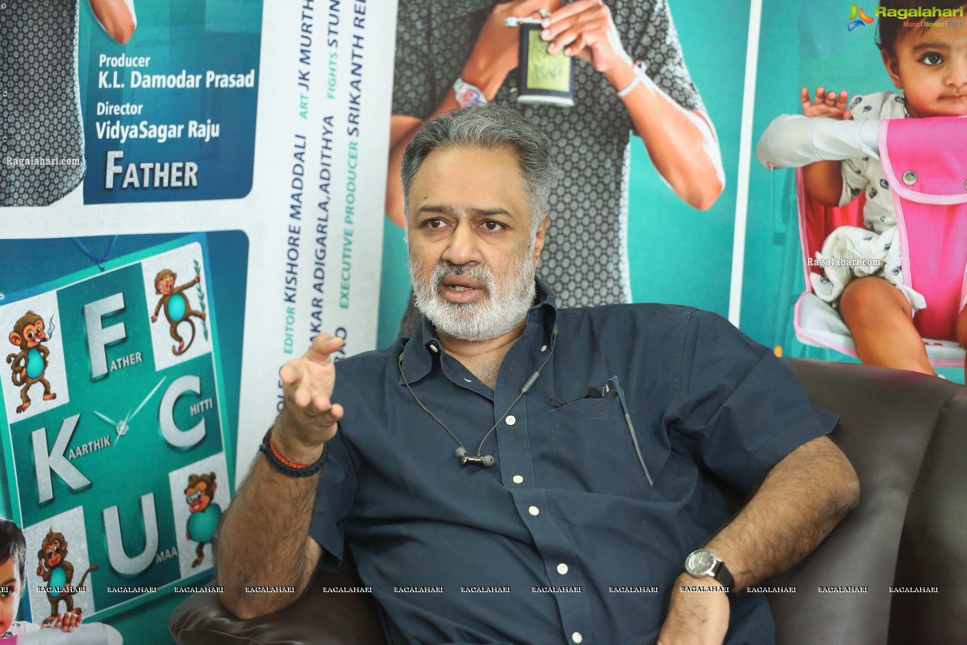 KL Damodar Prasad at FCUK Movie Interview, Photo Gallery