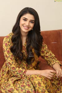 Krithi Shetty at Uppena Movie Interview