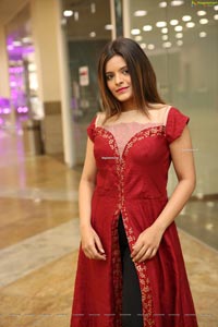 Kusumm in Red Fashionable Front Slit Kurti