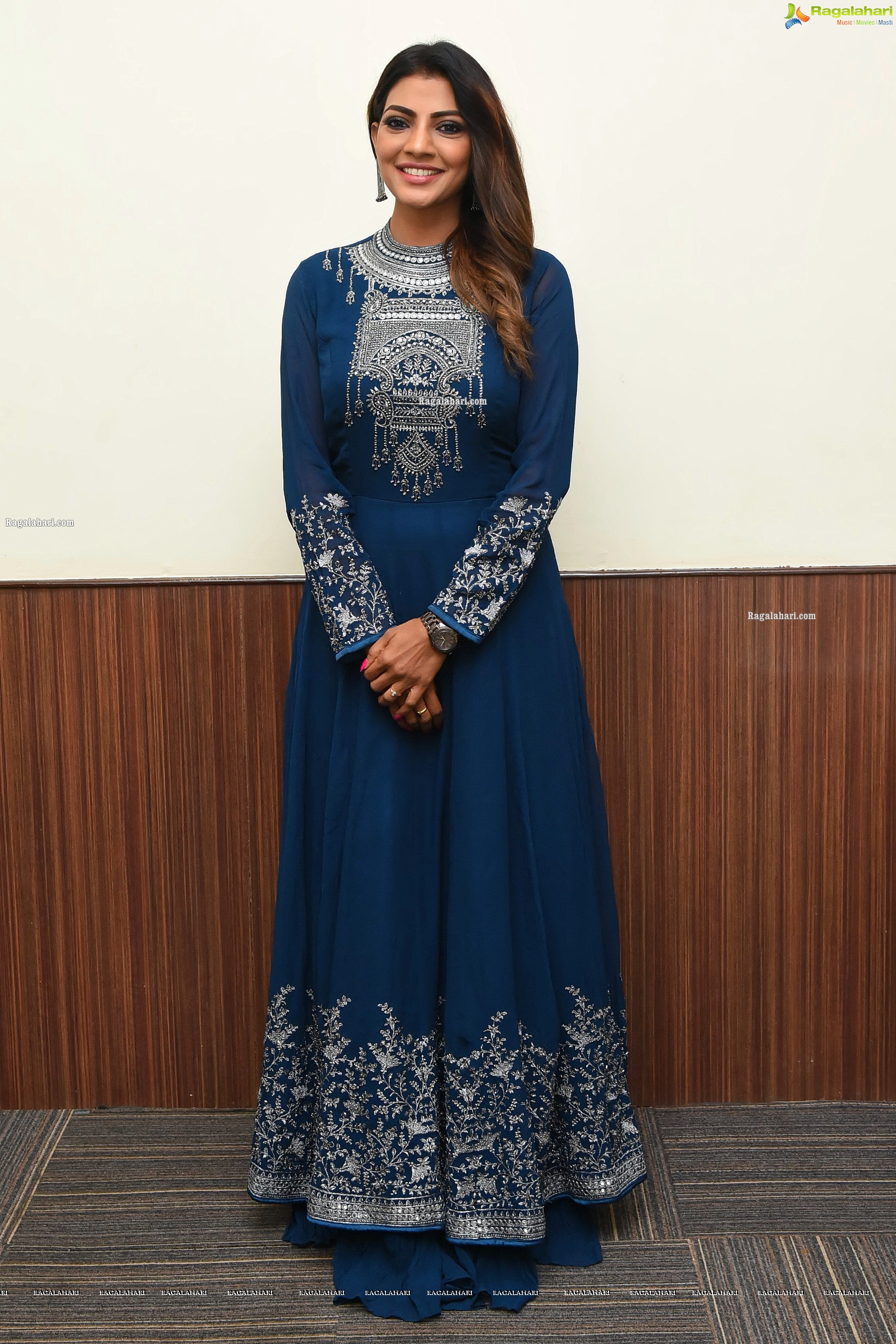 Lahari Shari at Zombie Reddy Pre-Release Event, HD Photo Gallery