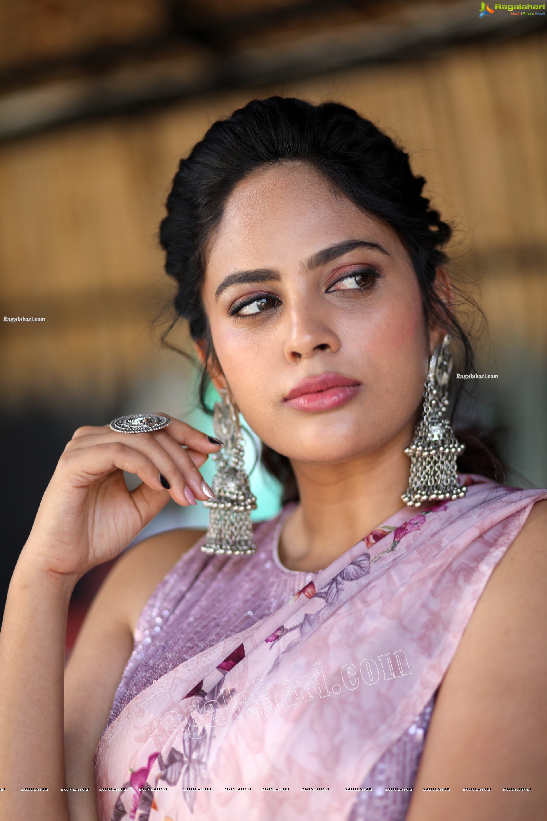 Nandita Swetha at Akshara Movie Interview, HD Photo Gallery