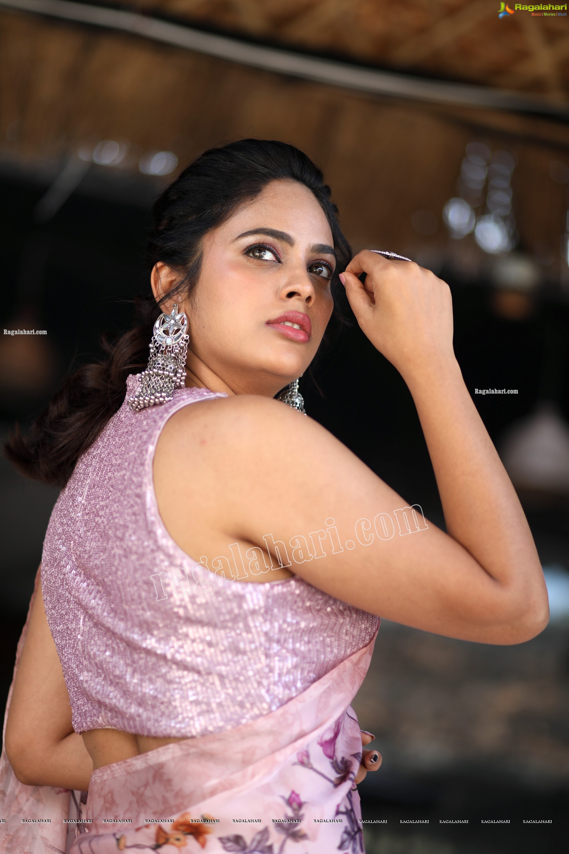 Nandita Swetha at Akshara Movie Interview, HD Photo Gallery