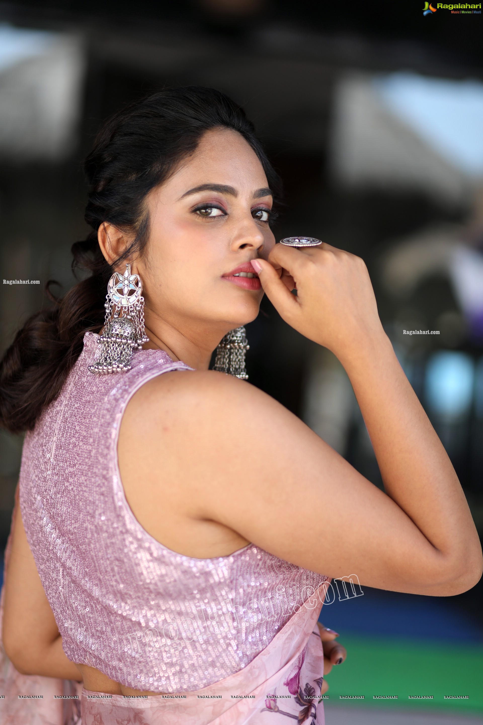 Nandita Swetha at Akshara Movie Interview, HD Photo Gallery