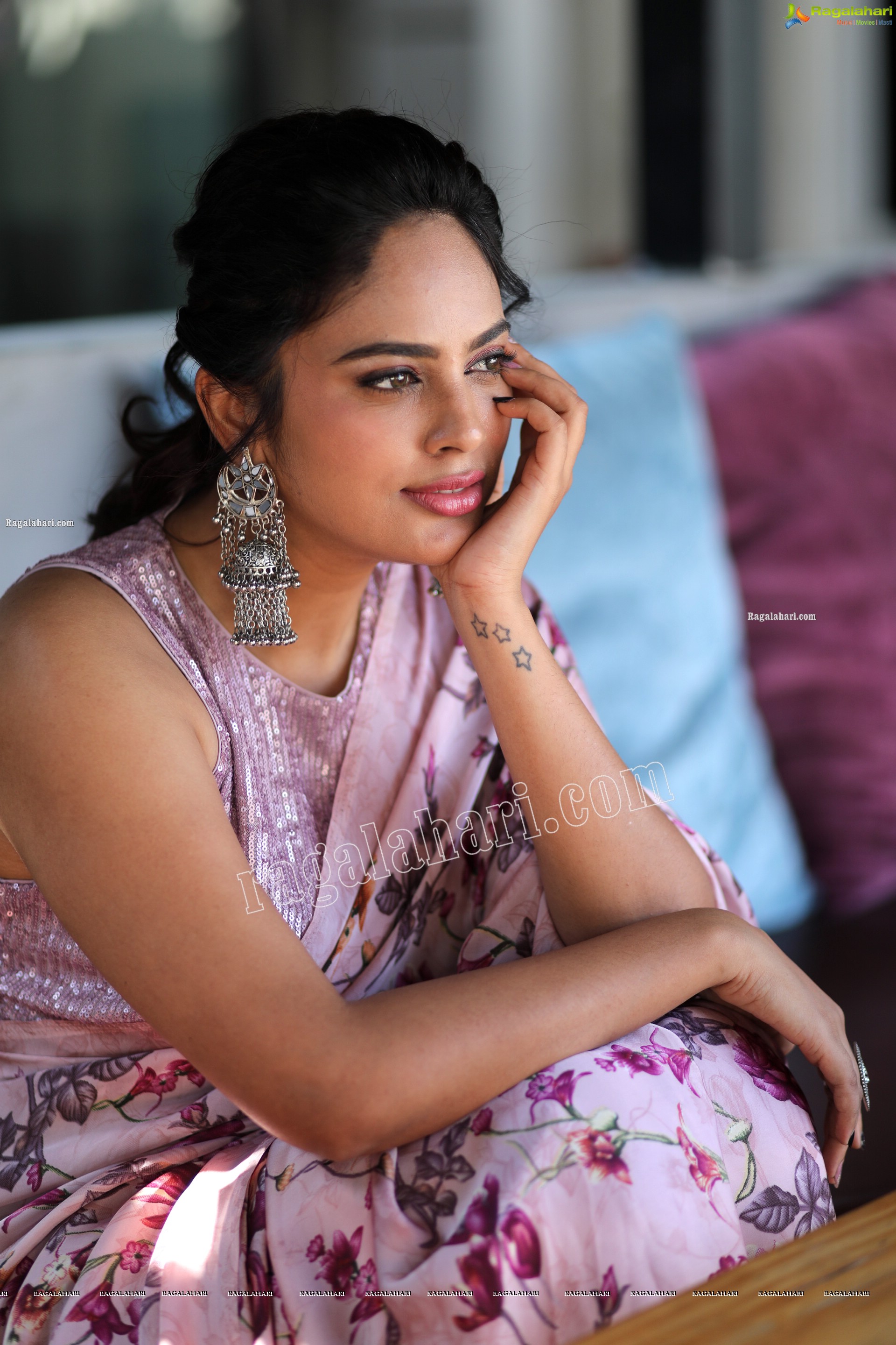 Nandita Swetha at Akshara Movie Interview, HD Photo Gallery