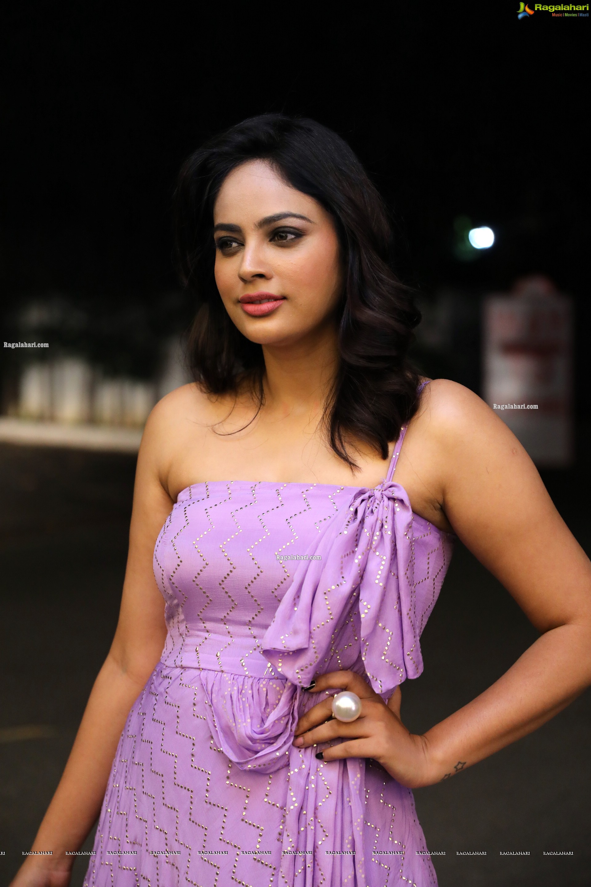 Nandita Swetha at Akshara Movie Pre-Release Event, HD Photo Gallery