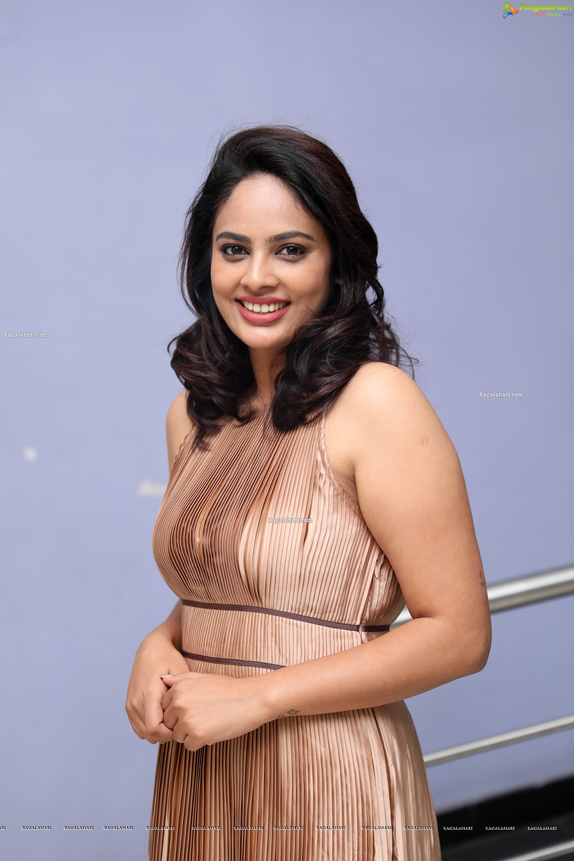 Nandita Swetha at Akshara Movie Promotions, HD Photo Gallery