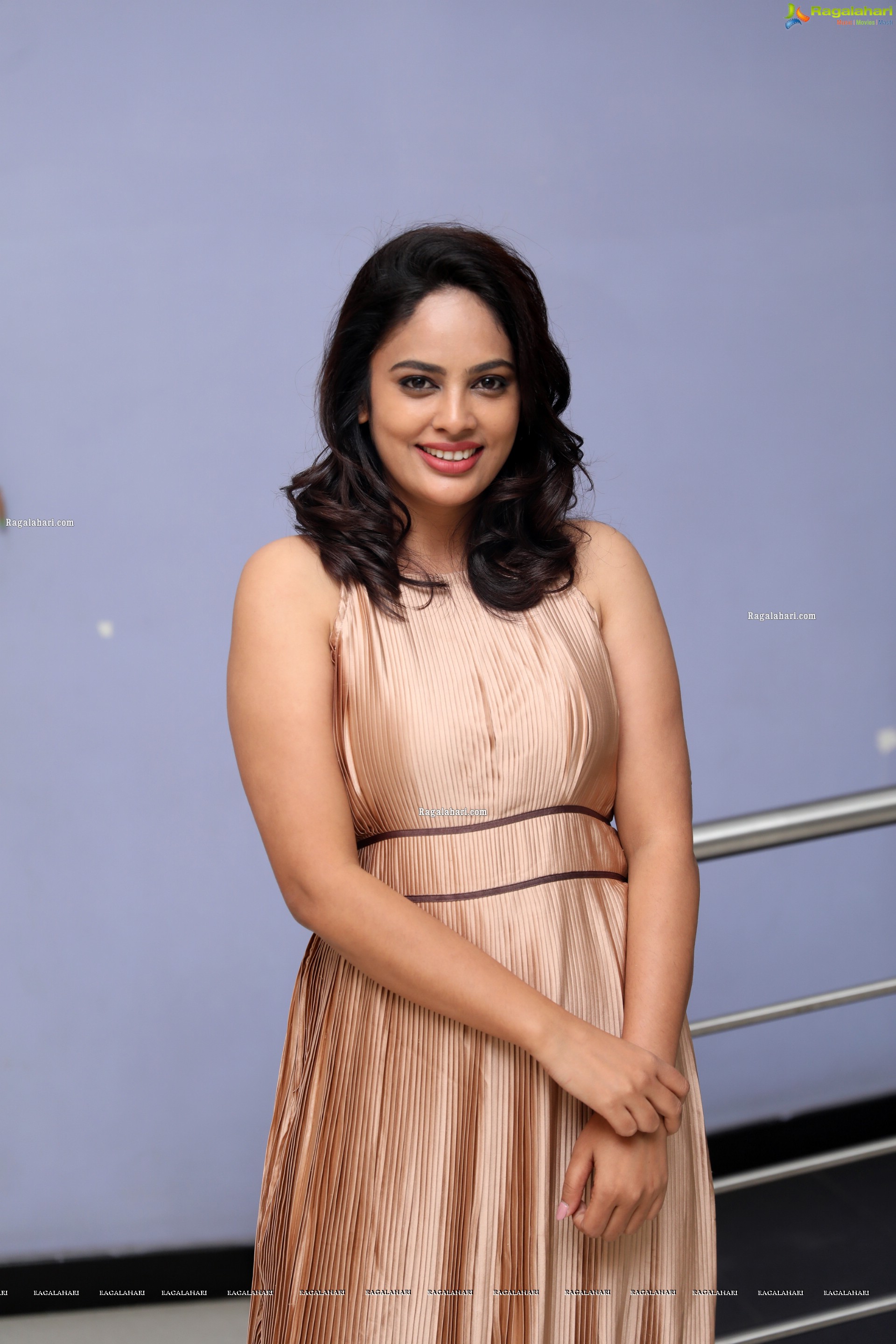 Nandita Swetha at Akshara Movie Promotions, HD Photo Gallery