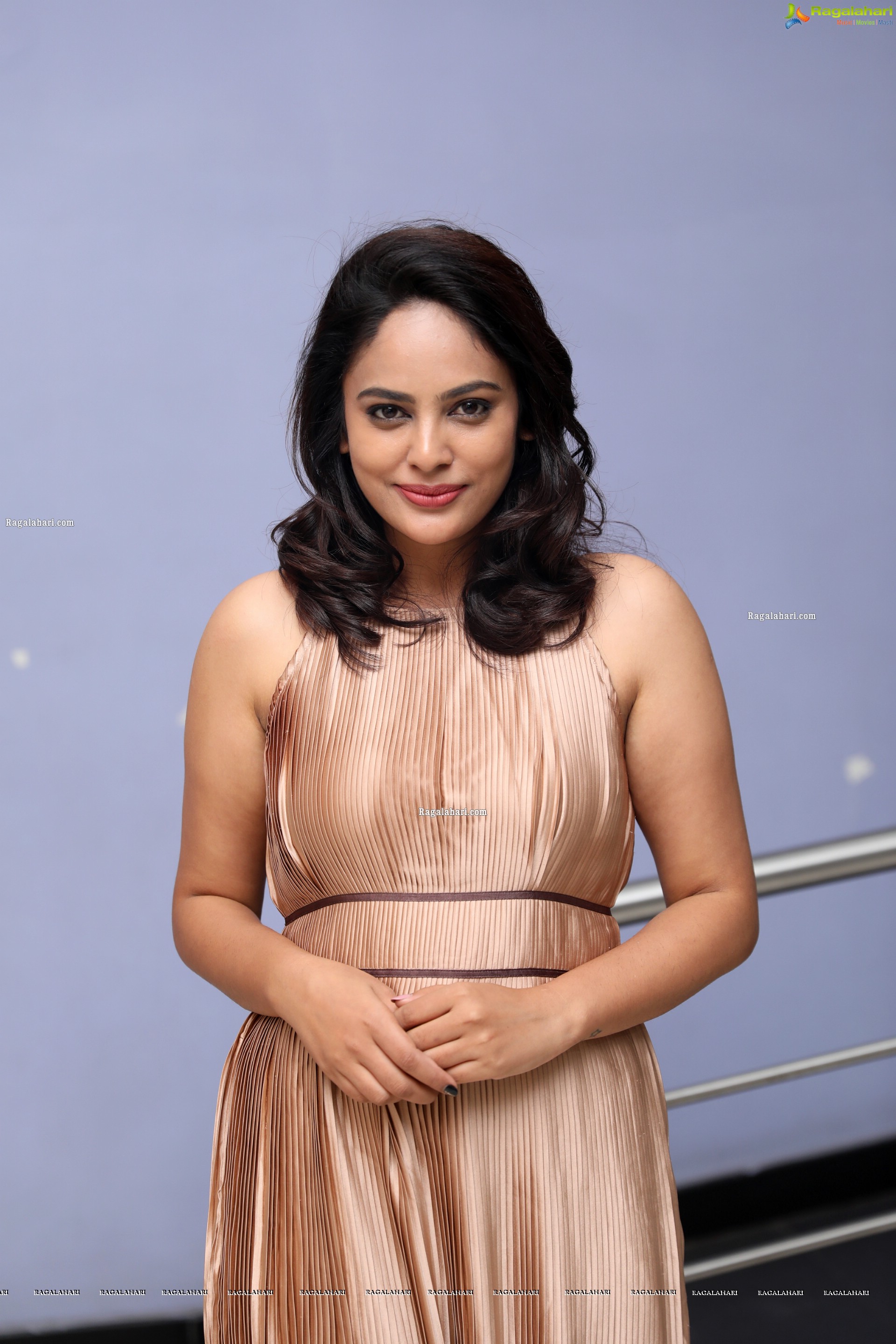 Nandita Swetha at Akshara Movie Promotions, HD Photo Gallery