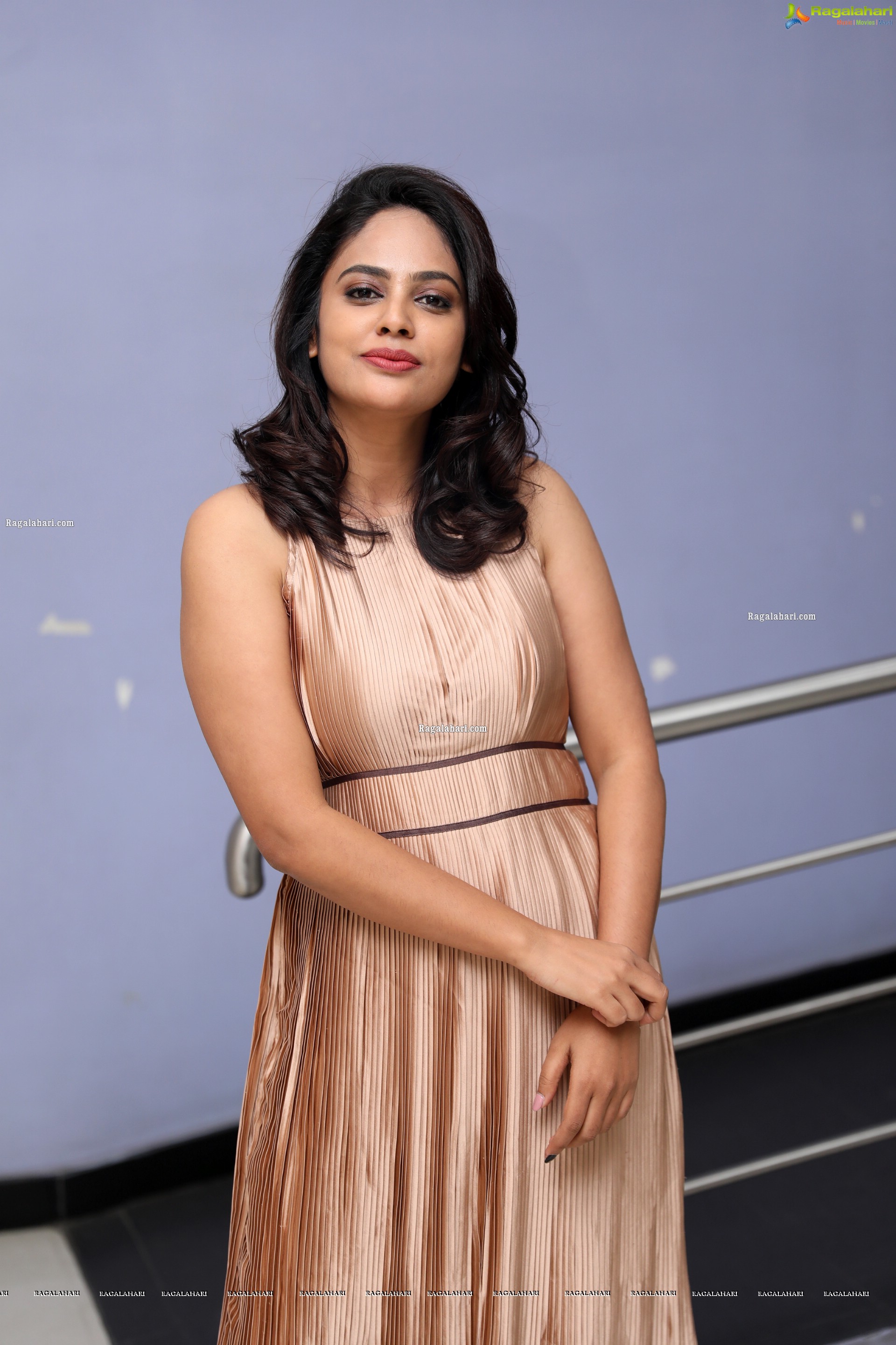 Nandita Swetha at Akshara Movie Promotions, HD Photo Gallery