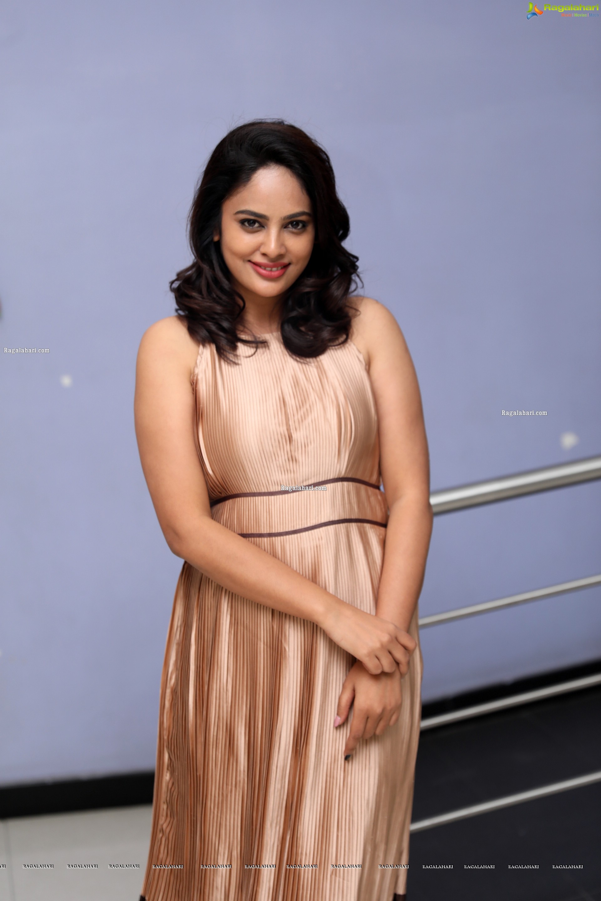 Nandita Swetha at Akshara Movie Promotions, HD Photo Gallery