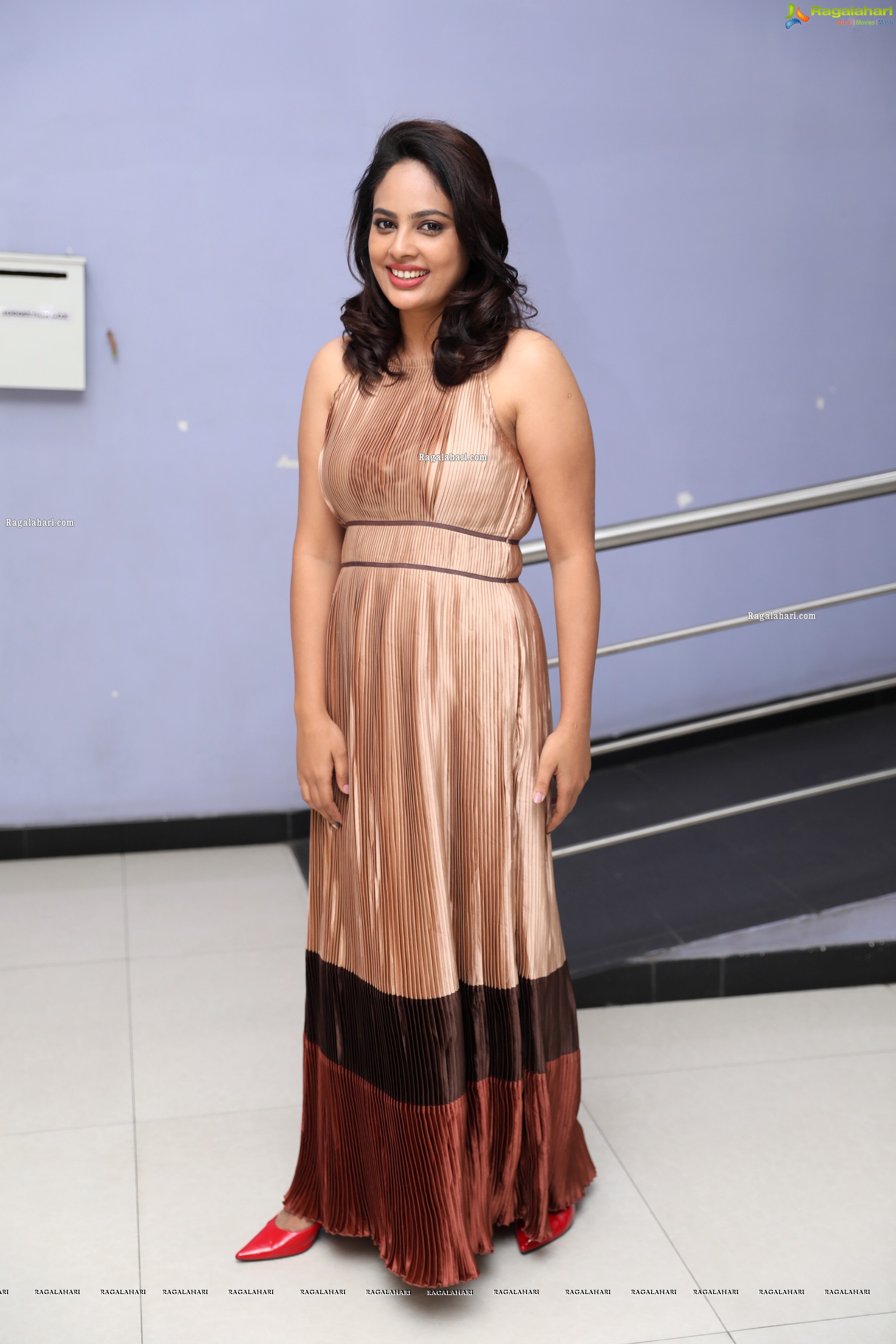 Nandita Swetha at Akshara Movie Promotions, HD Photo Gallery