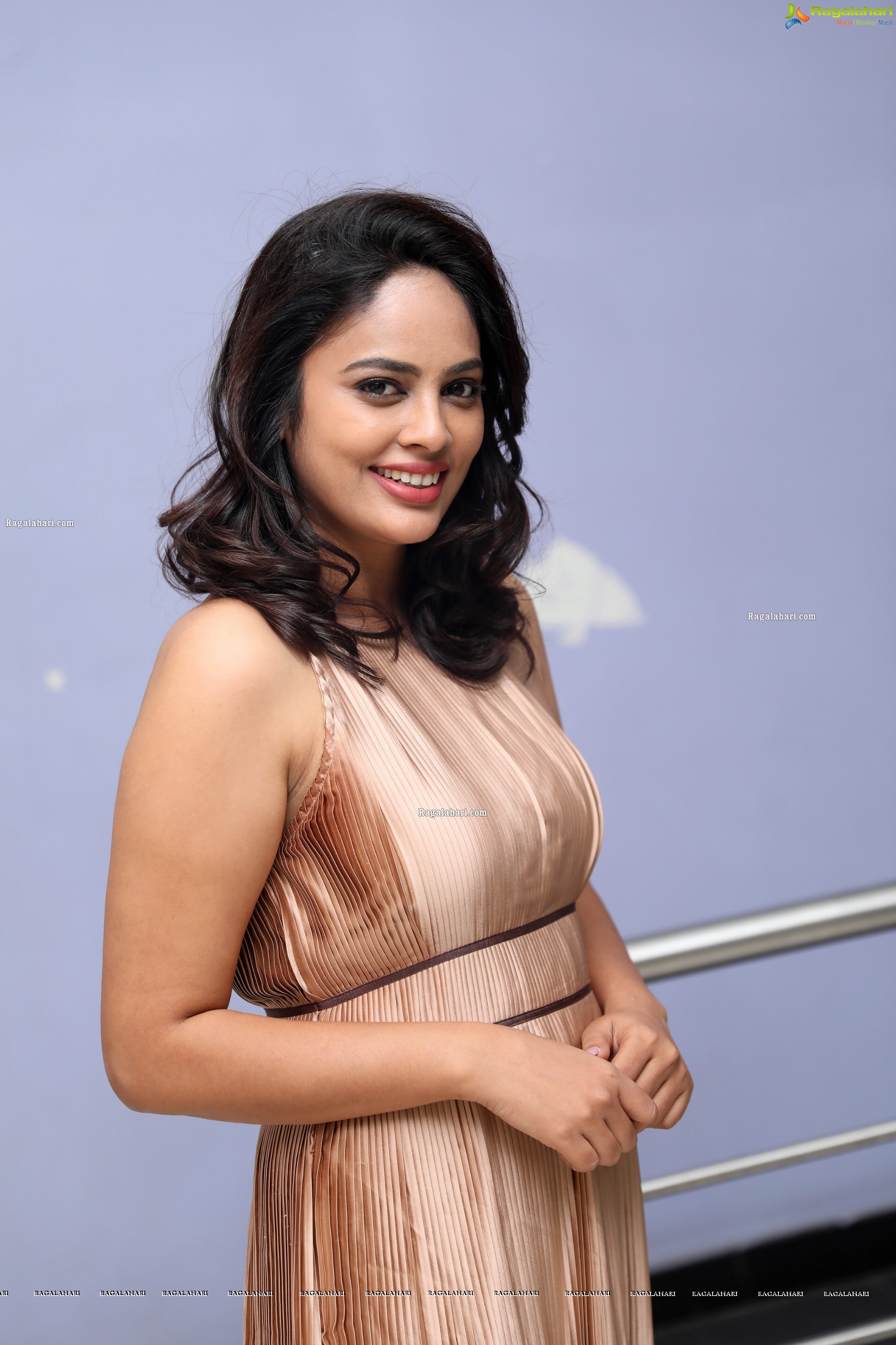 Nandita Swetha at Akshara Movie Promotions, HD Photo Gallery