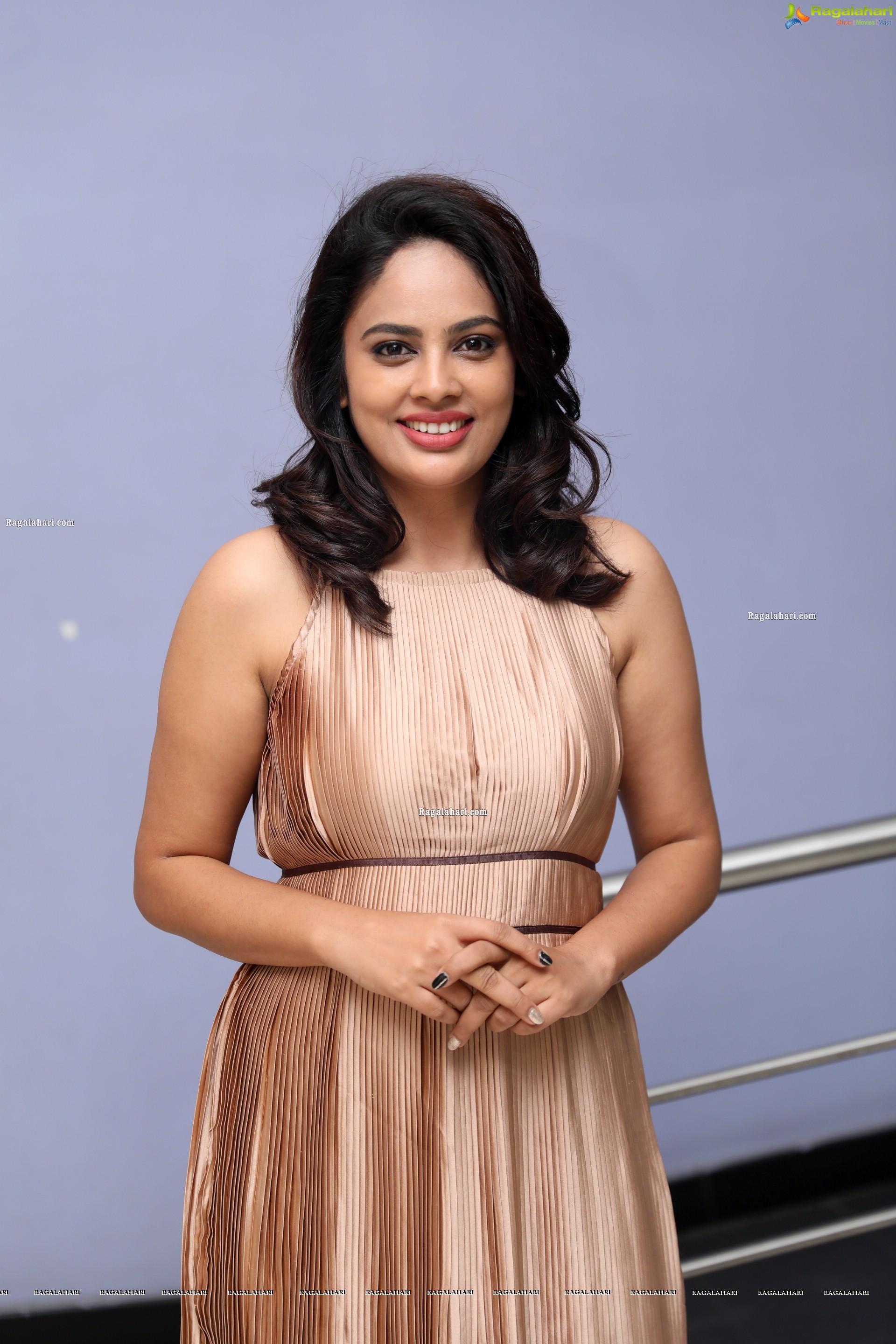 Nandita Swetha at Akshara Movie Promotions, HD Photo Gallery