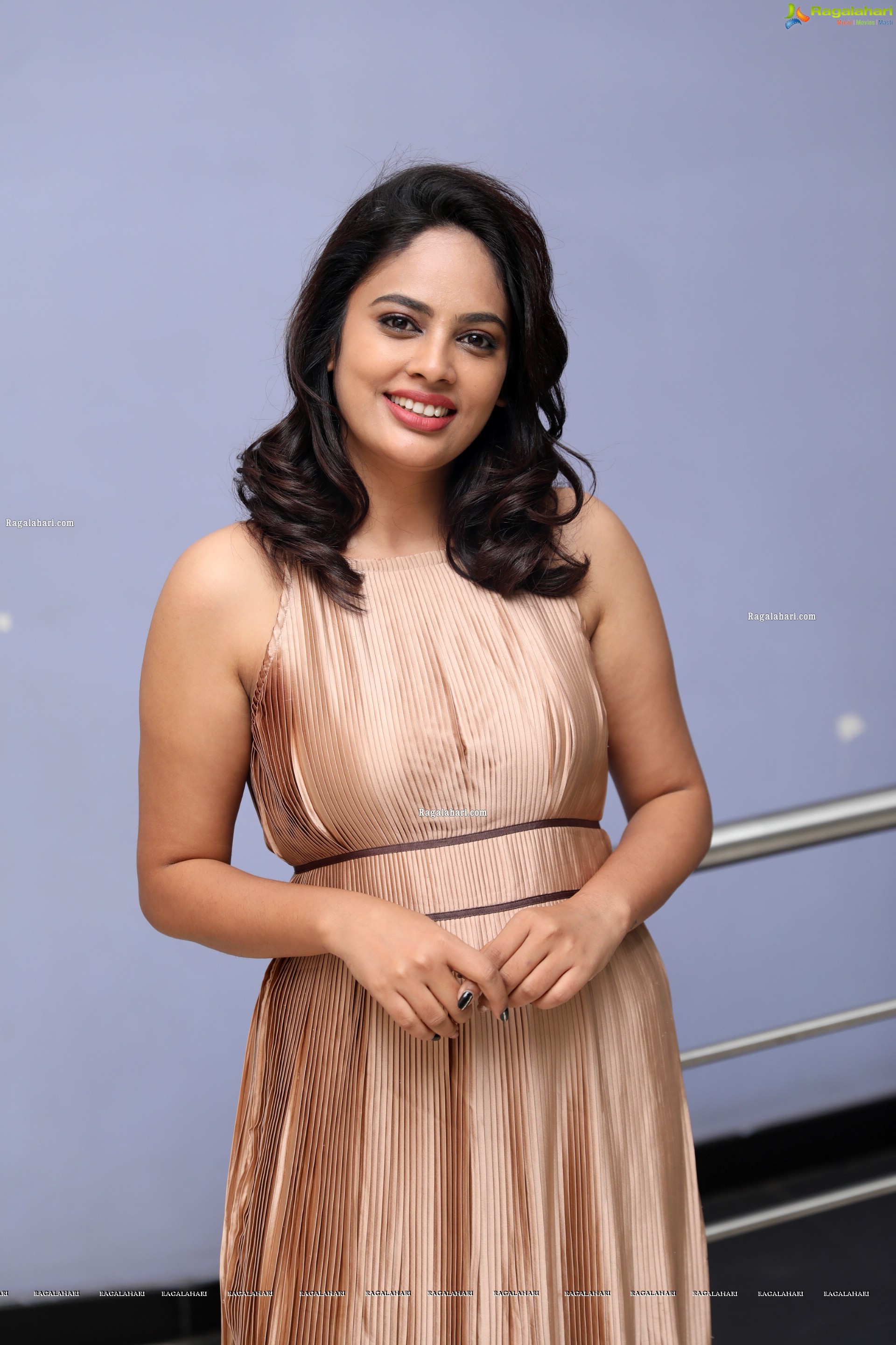 Nandita Swetha at Akshara Movie Promotions, HD Photo Gallery