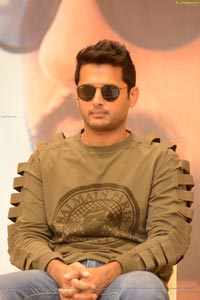 Nithiin at Check Movie Press Meet