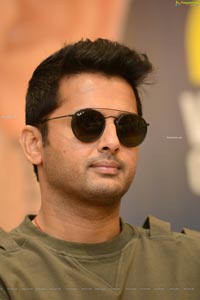 Nithiin at Check Movie Press Meet