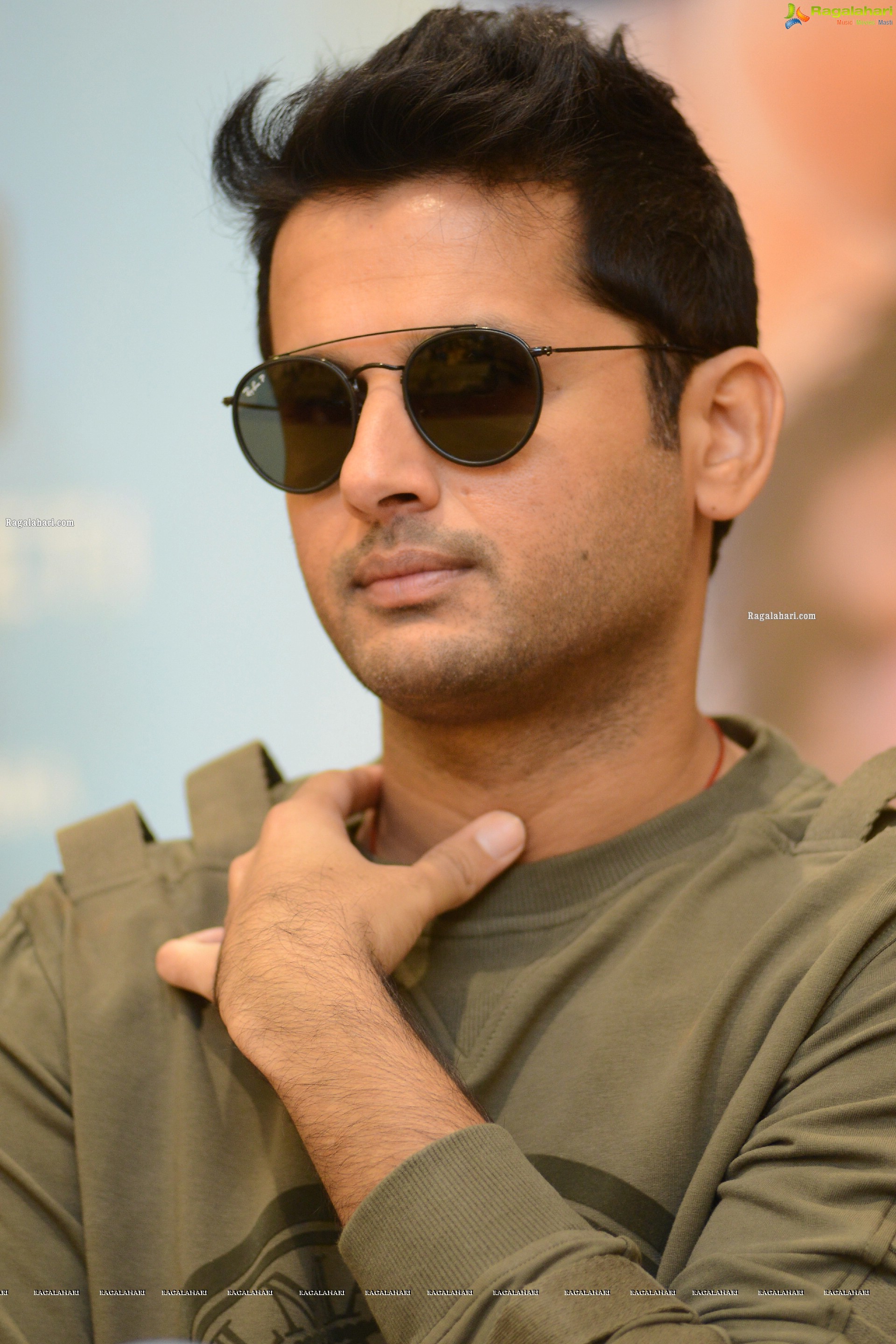 Nithiin at Check Movie Press Meet, HD Photo Gallery