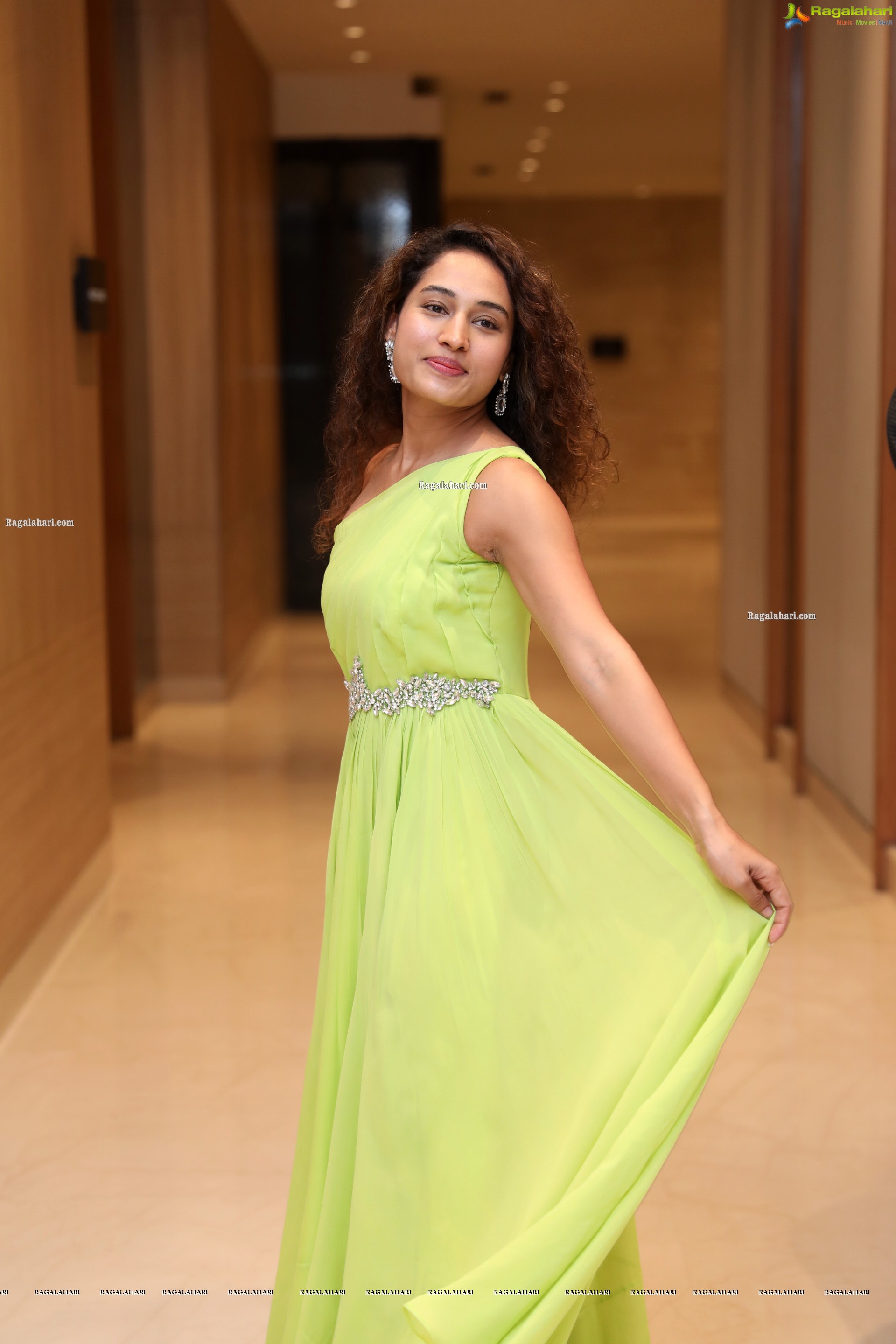 Pooja Ramachandran at Power Play Movie Pre-Release Event, HD Photo Gallery