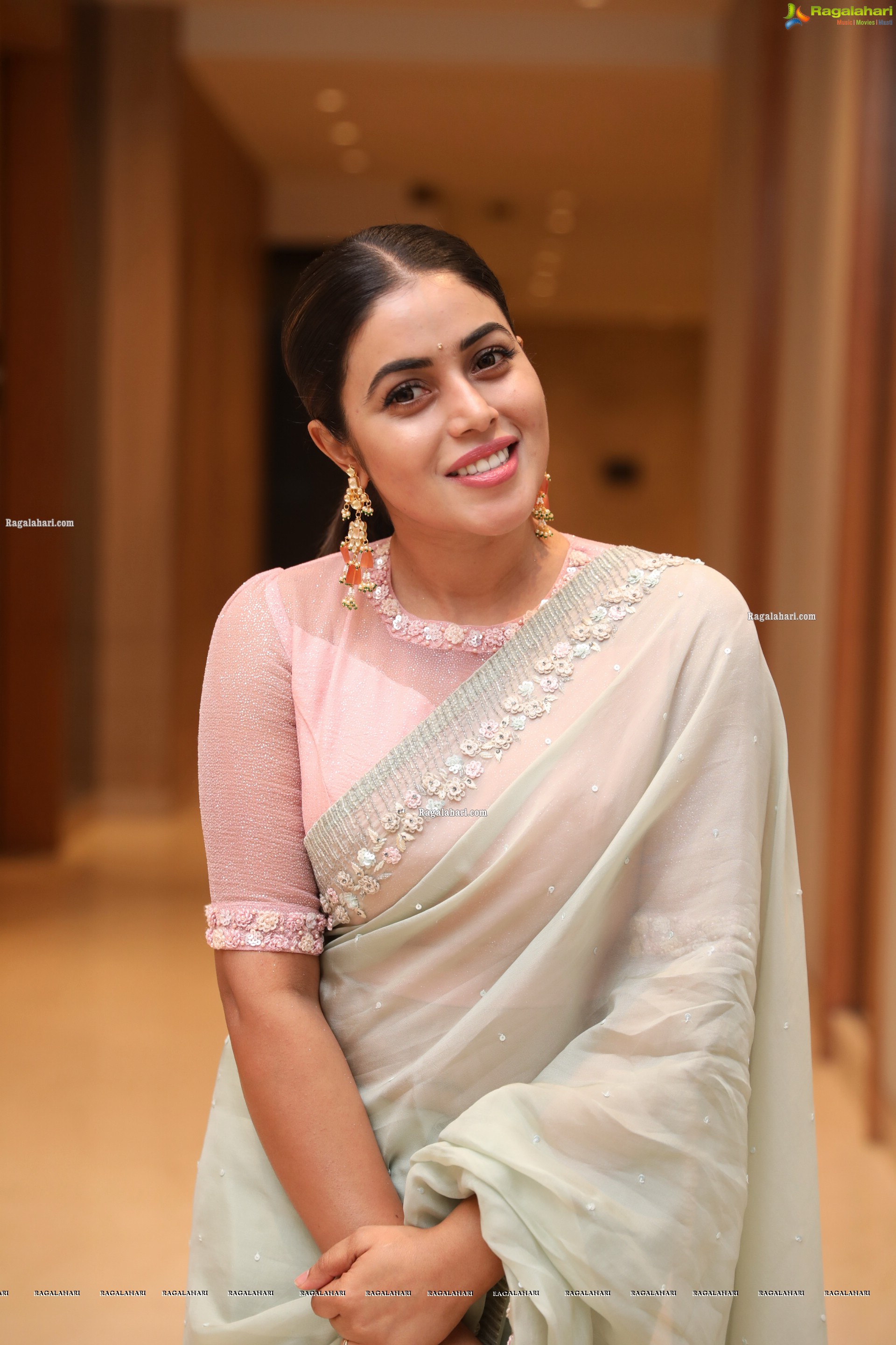 Poorna at Power Play Movie Pre-Release Event, HD Photo Gallery