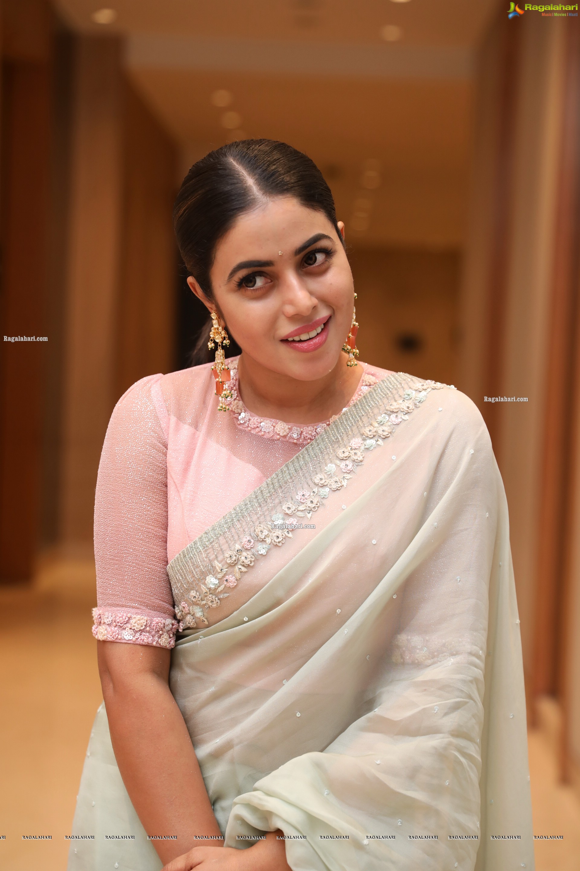 Poorna at Power Play Movie Pre-Release Event, HD Photo Gallery