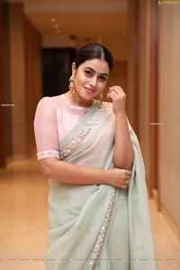 Poorna at Power Play Movie Pre-Release Event