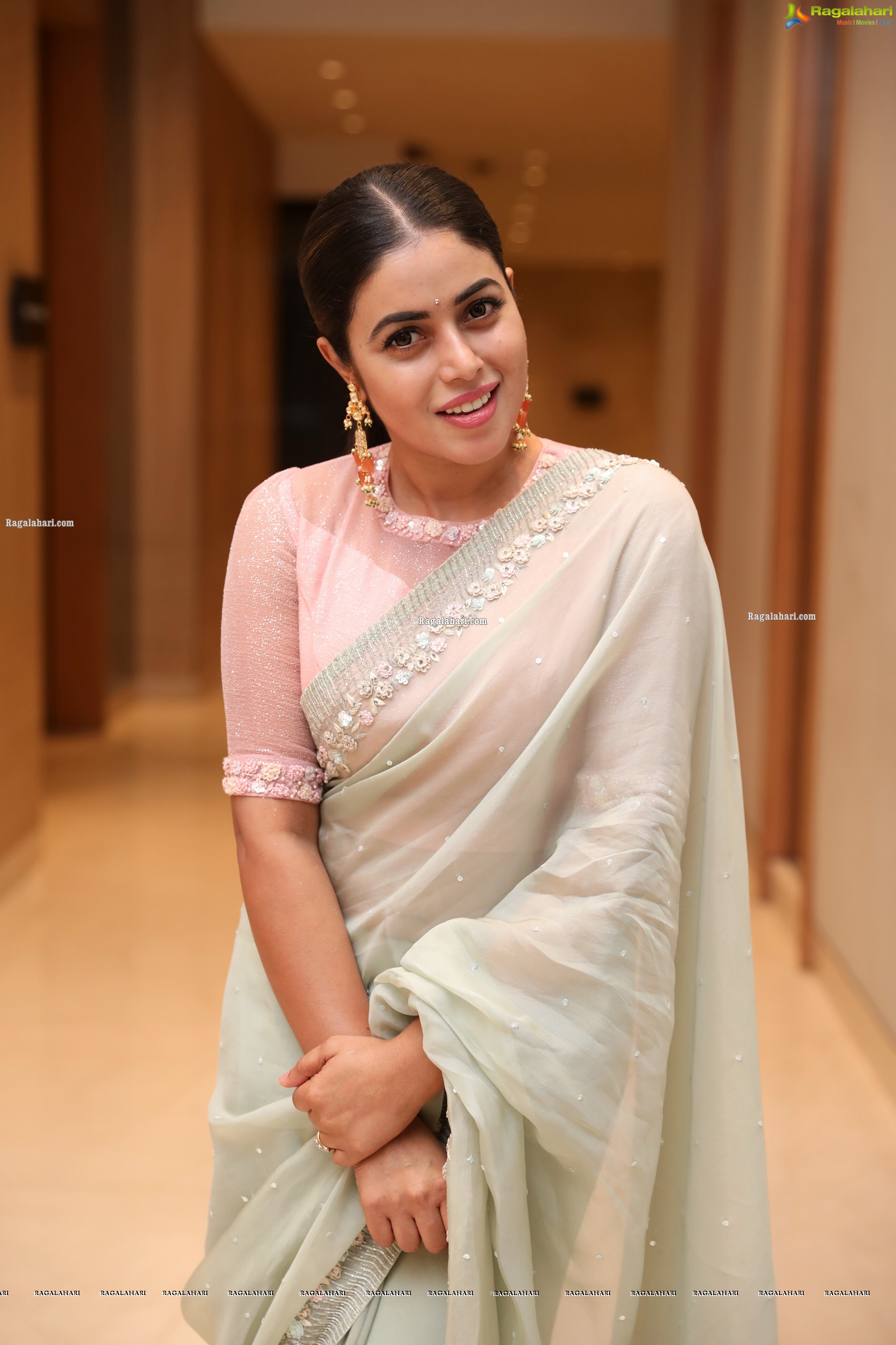 Poorna at Power Play Movie Pre-Release Event, HD Photo Gallery