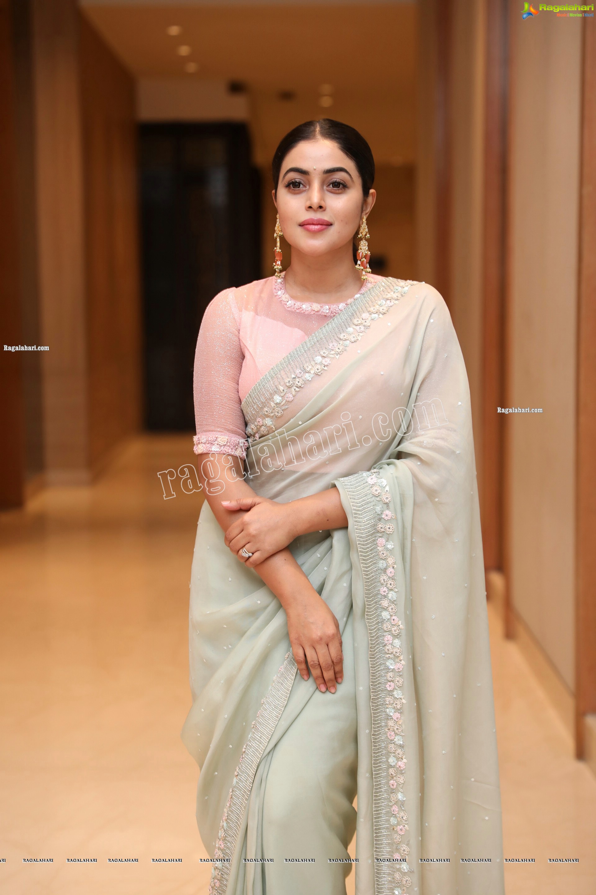 Poorna at Power Play Movie Pre-Release Event, HD Photo Gallery