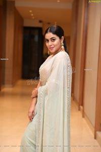 Poorna at Power Play Movie Pre-Release Event