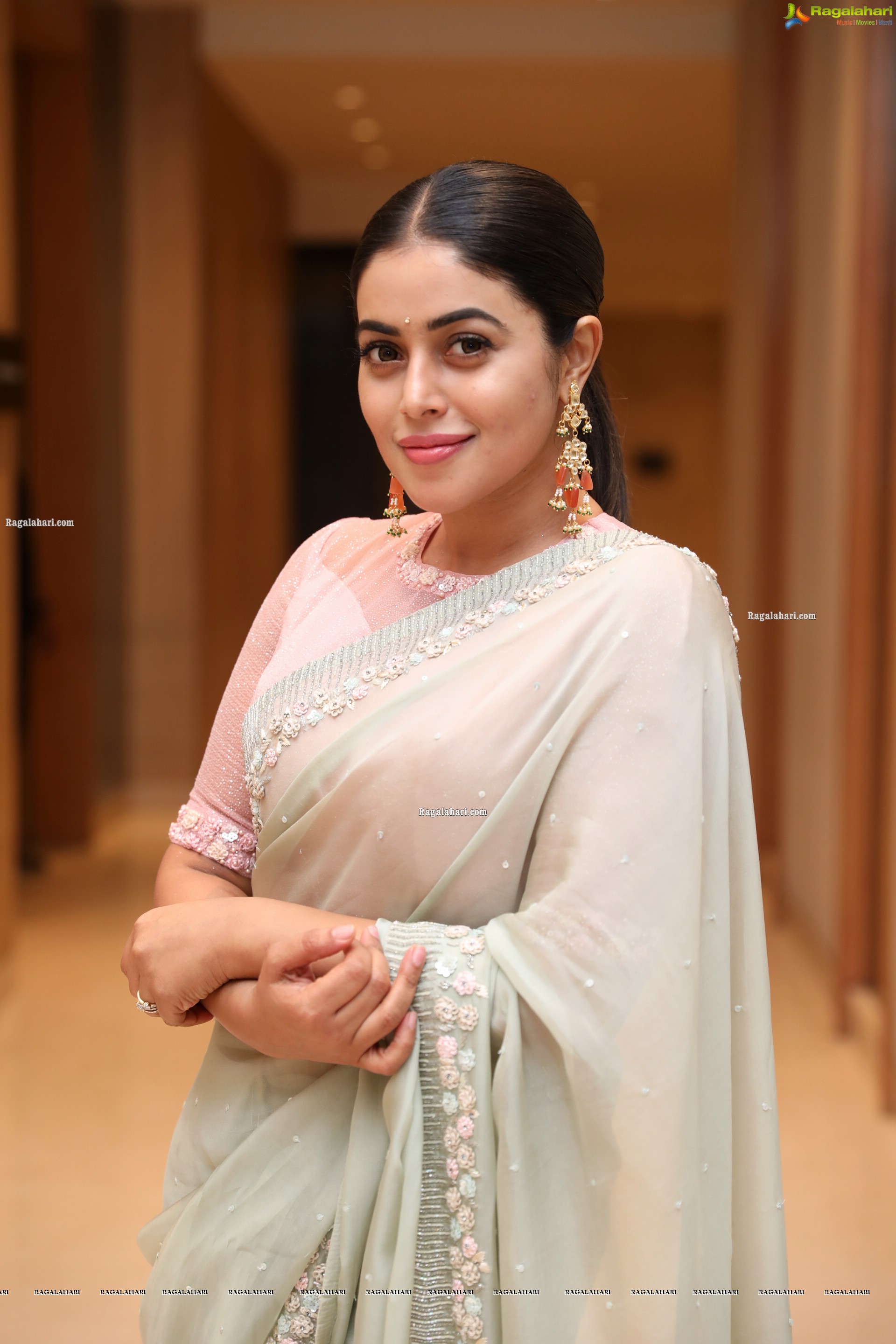 Poorna at Power Play Movie Pre-Release Event, HD Photo Gallery