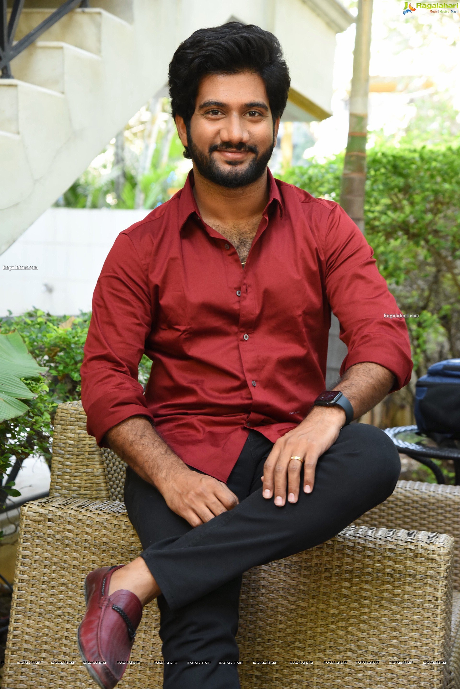 Prashanth Varma at Zombie Reddy Movie Interview, HD Photo Gallery