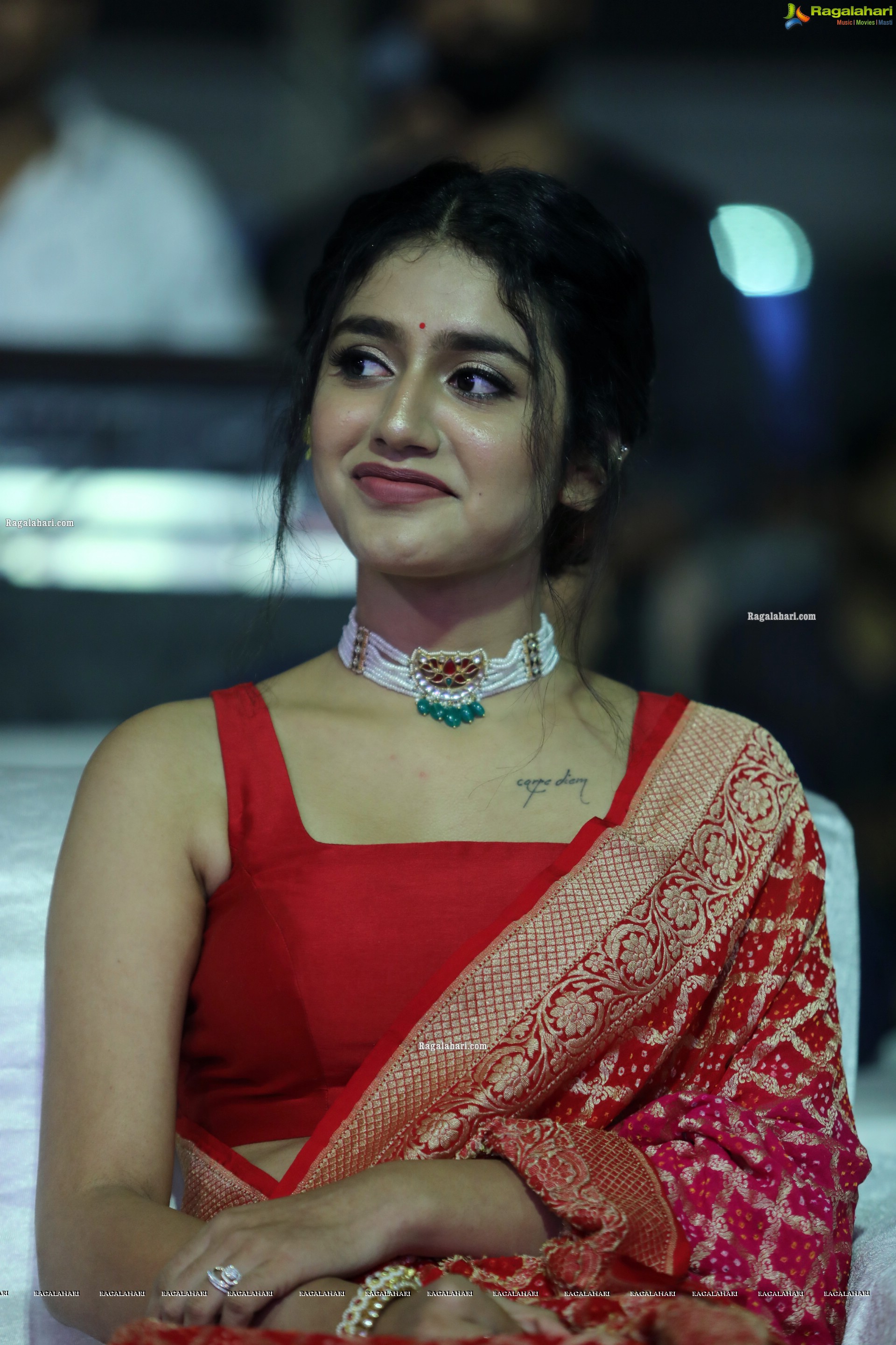 Priya Prakash Varrier at Check Movie Pre-Release Event, HD Photo Gallery