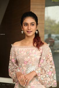 Priya Prakash Varrier at Check Movie Press Meet