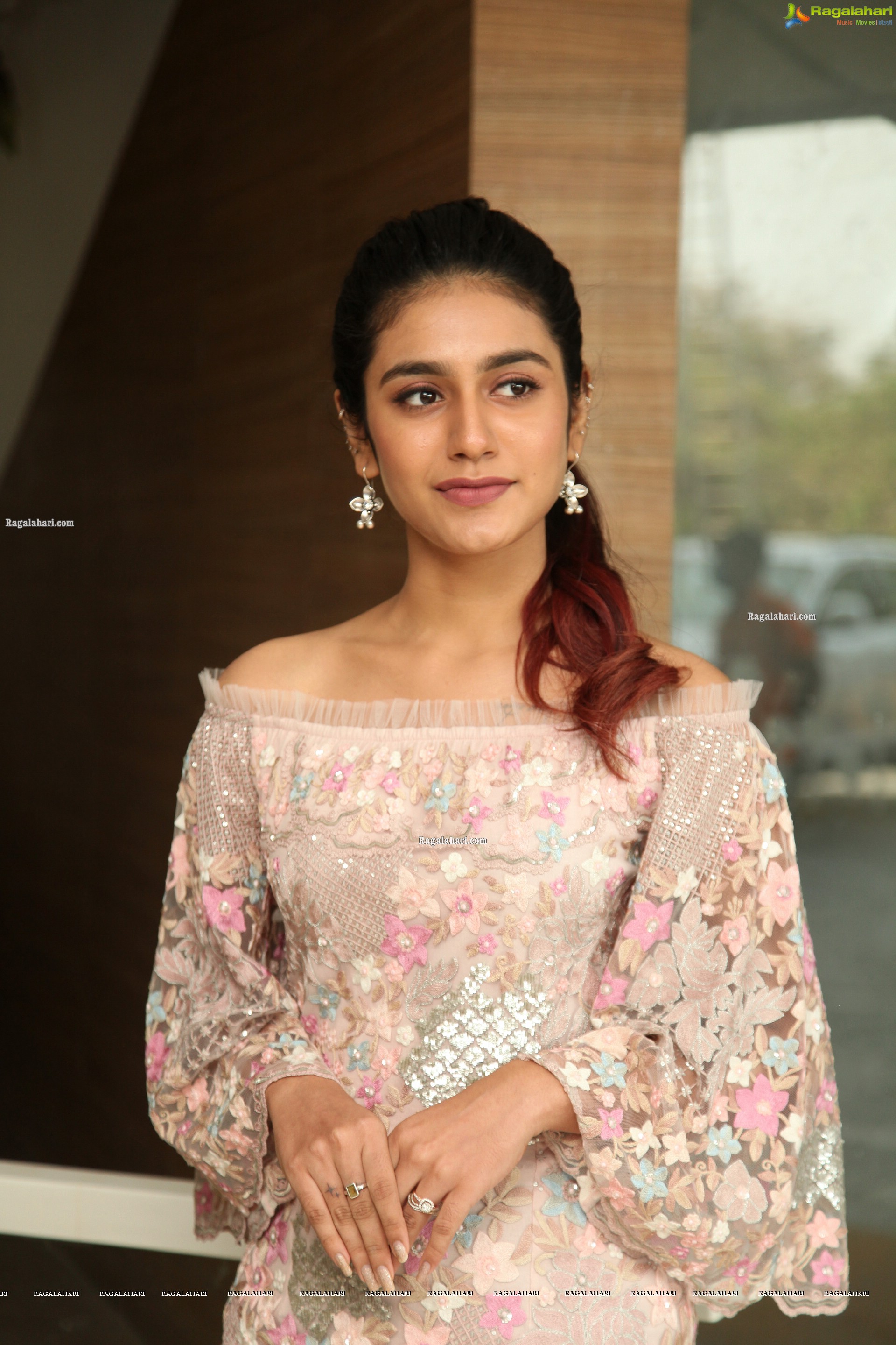 Priya Prakash Varrier at Check Movie Press Meet, HD Photo Gallery